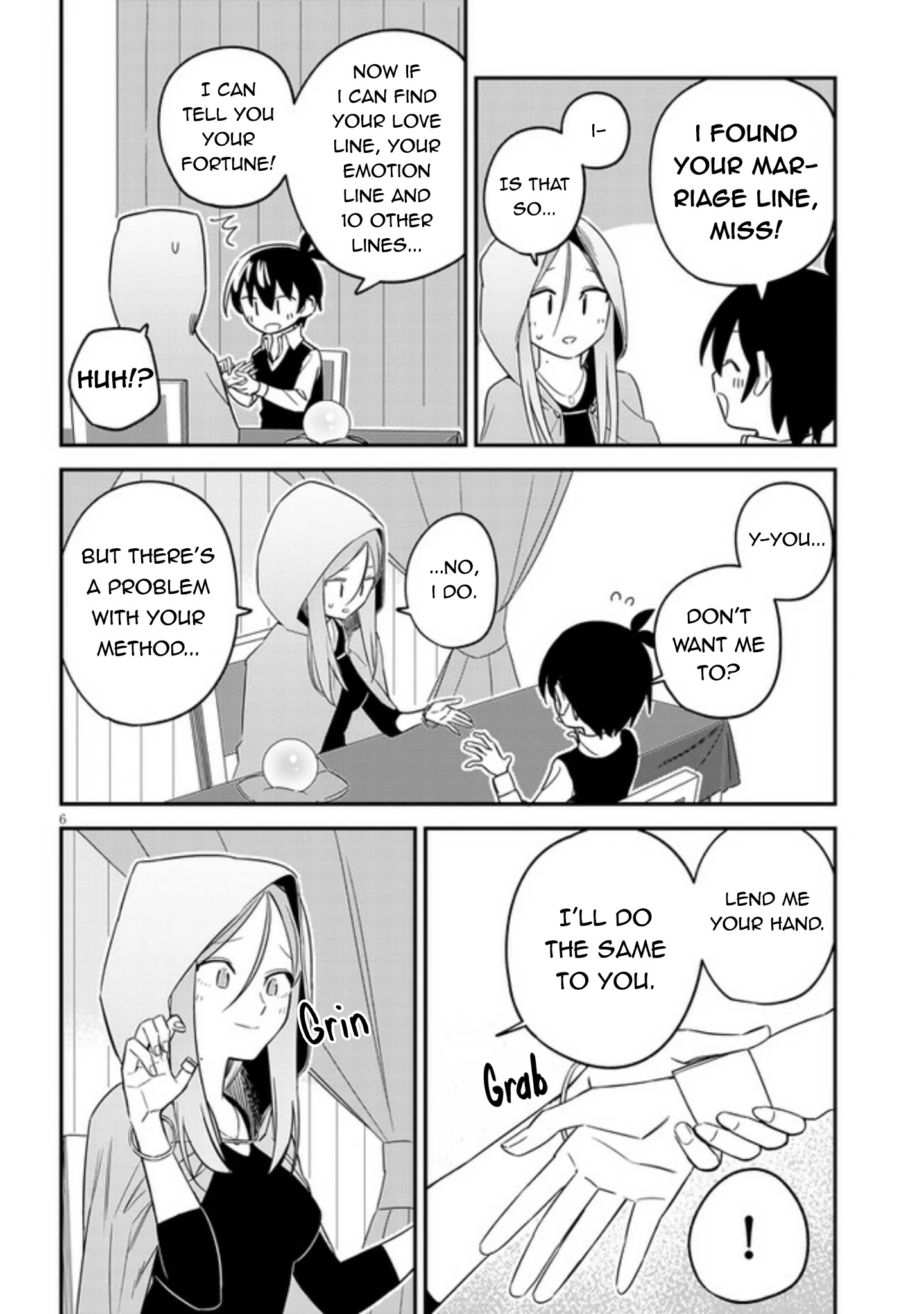 The Troubles Of A Fortune Teller Chapter 6 page 6 - Chapter 6: Amateur palm reading