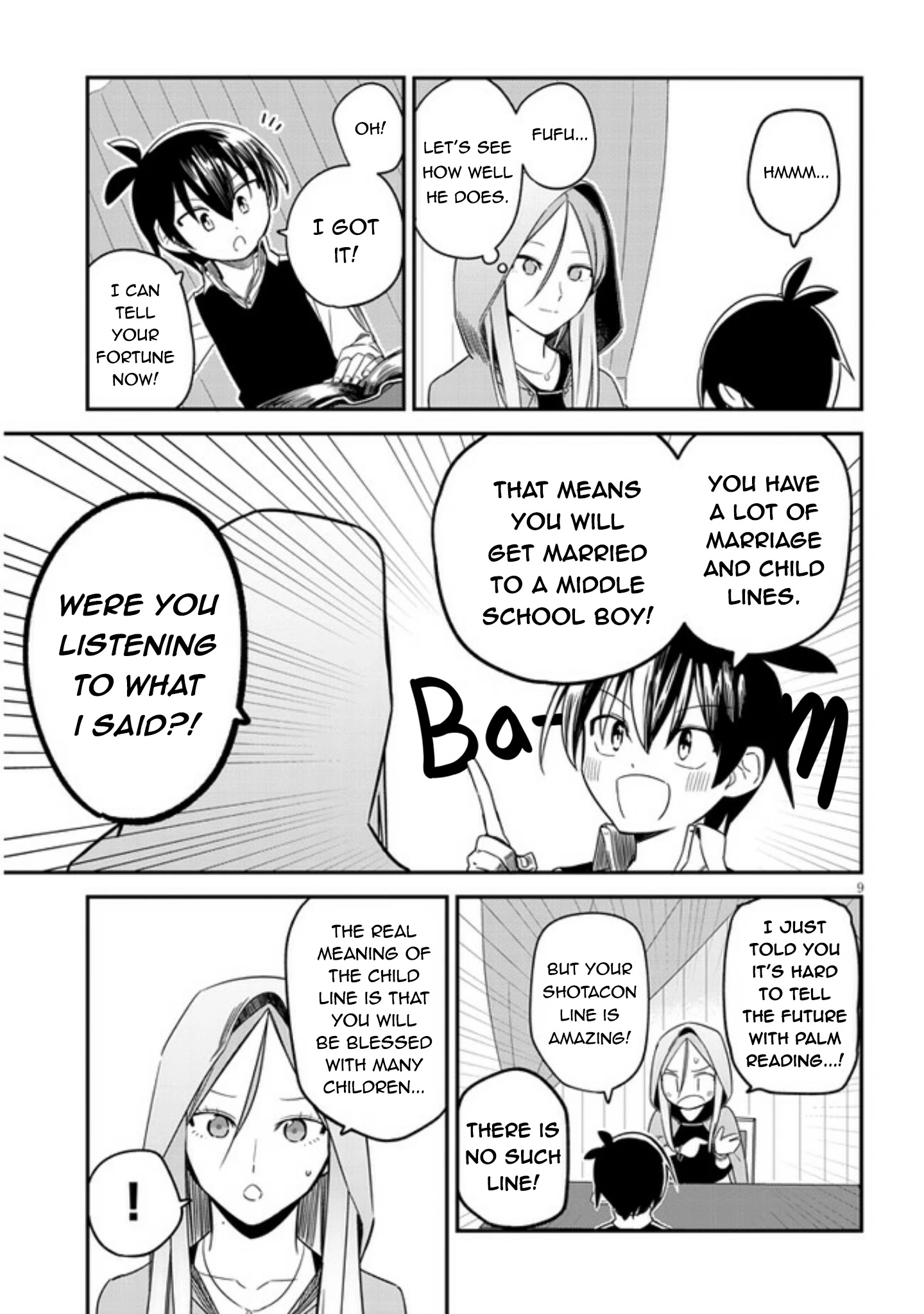 The Troubles Of A Fortune Teller Chapter 6 page 9 - Chapter 6: Amateur palm reading