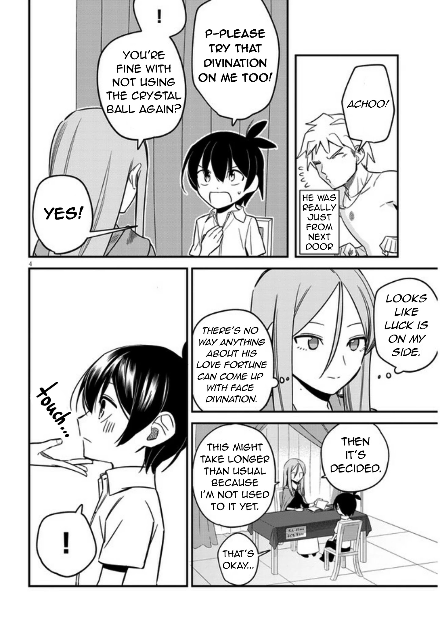 The Troubles Of A Fortune Teller Chapter 8 page 5 - Chapter 8: A Passionate Face Divination
