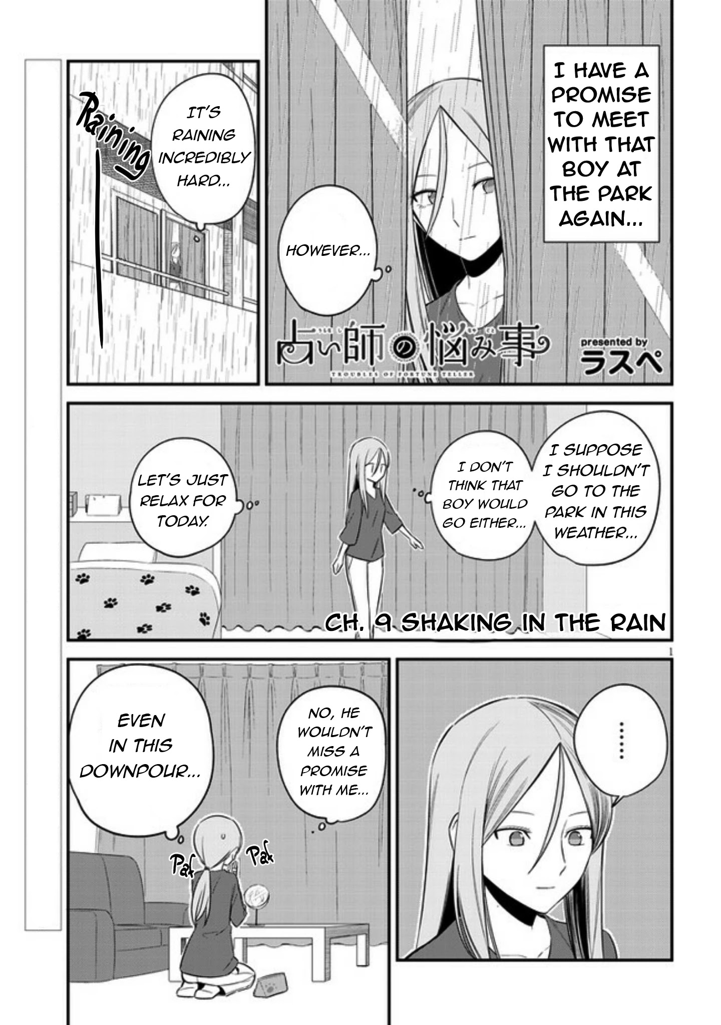 The Troubles Of A Fortune Teller Chapter 9 page 2 - Chapter 9: Shaking in the Rain