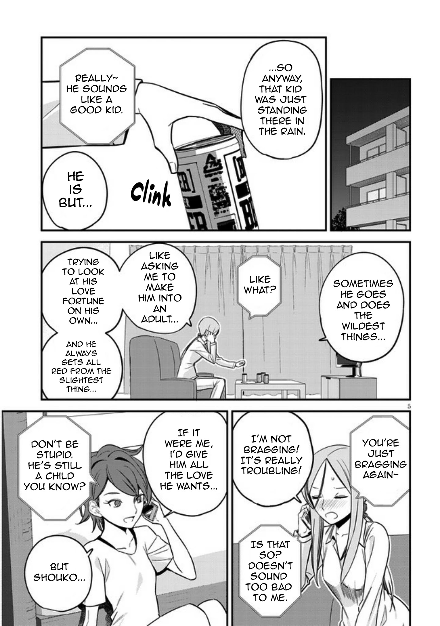 The Troubles Of A Fortune Teller Chapter 9 page 6 - Chapter 9: Shaking in the Rain