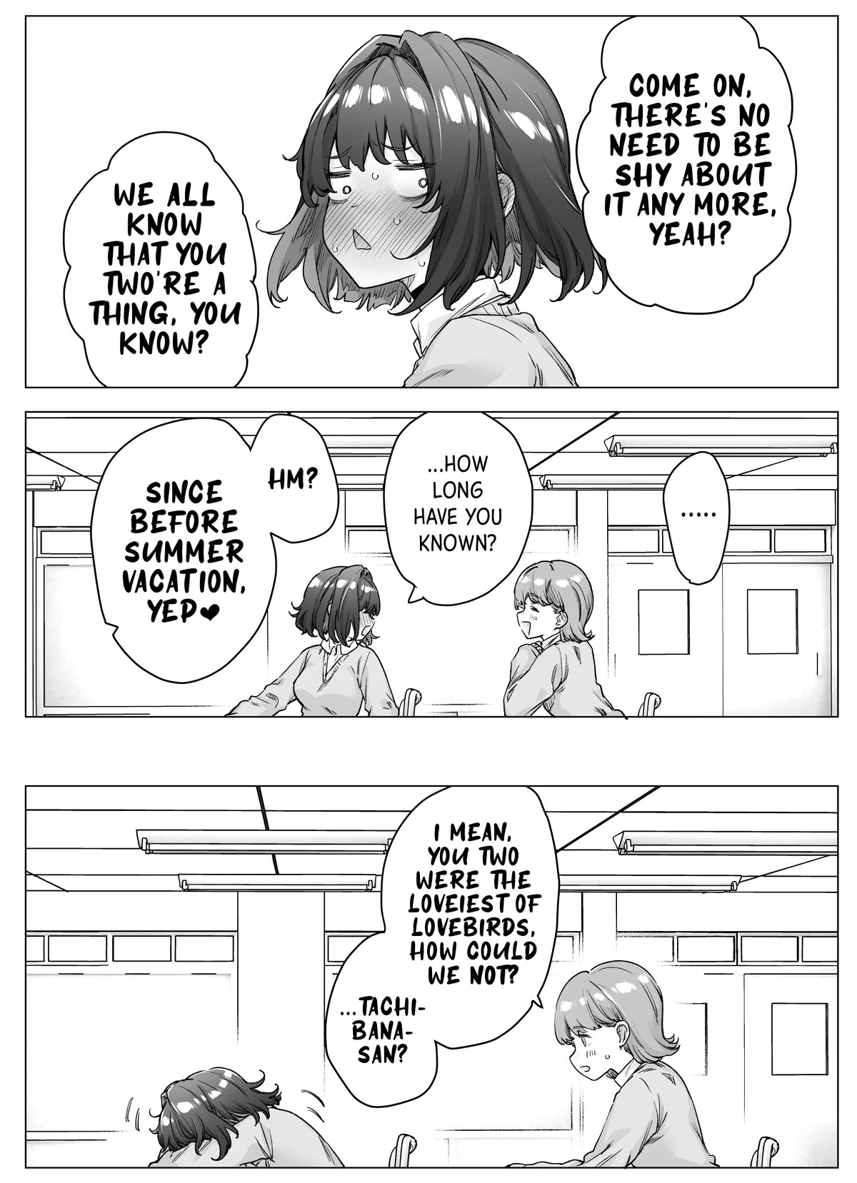 The Tsuntsuntsuntsuntsuntsuntsuntsuntsuntsuntsundere Girl Getting Less and Less Tsun Day by Day Chapter 100 page 2 - Chapter 100