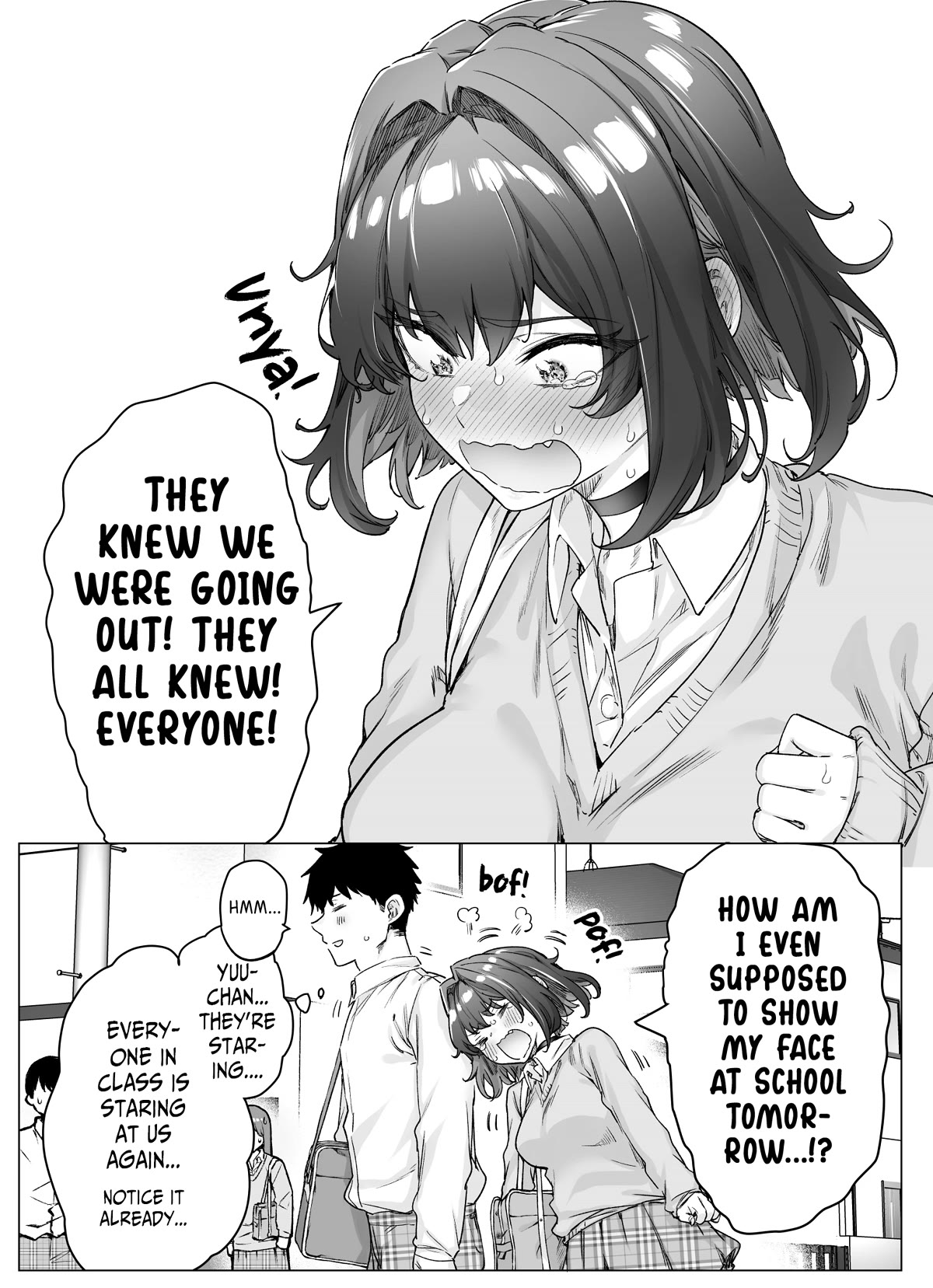 The Tsuntsuntsuntsuntsuntsuntsuntsuntsuntsuntsundere Girl Getting Less and Less Tsun Day by Day Chapter 100 page 3 - Chapter 100