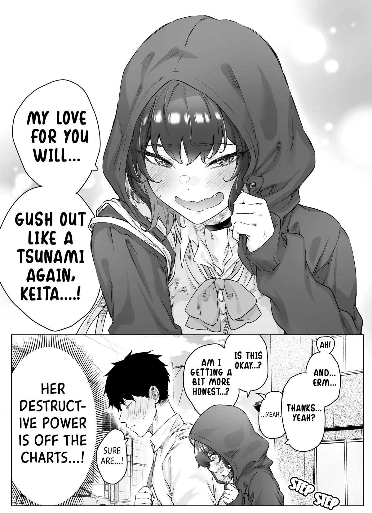 The Tsuntsuntsuntsuntsuntsuntsuntsuntsuntsuntsundere Girl Getting Less and Less Tsun Day by Day Chapter 101 page 3 - Chapter 101