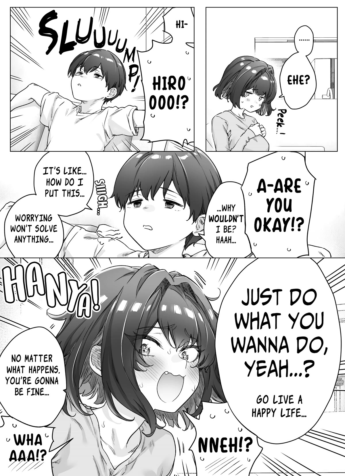 The Tsuntsuntsuntsuntsuntsuntsuntsuntsuntsuntsundere Girl Getting Less and Less Tsun Day by Day Chapter 103 page 4 - Chapter 103: The Tsundere-chan Who's Too Late For So Many Things