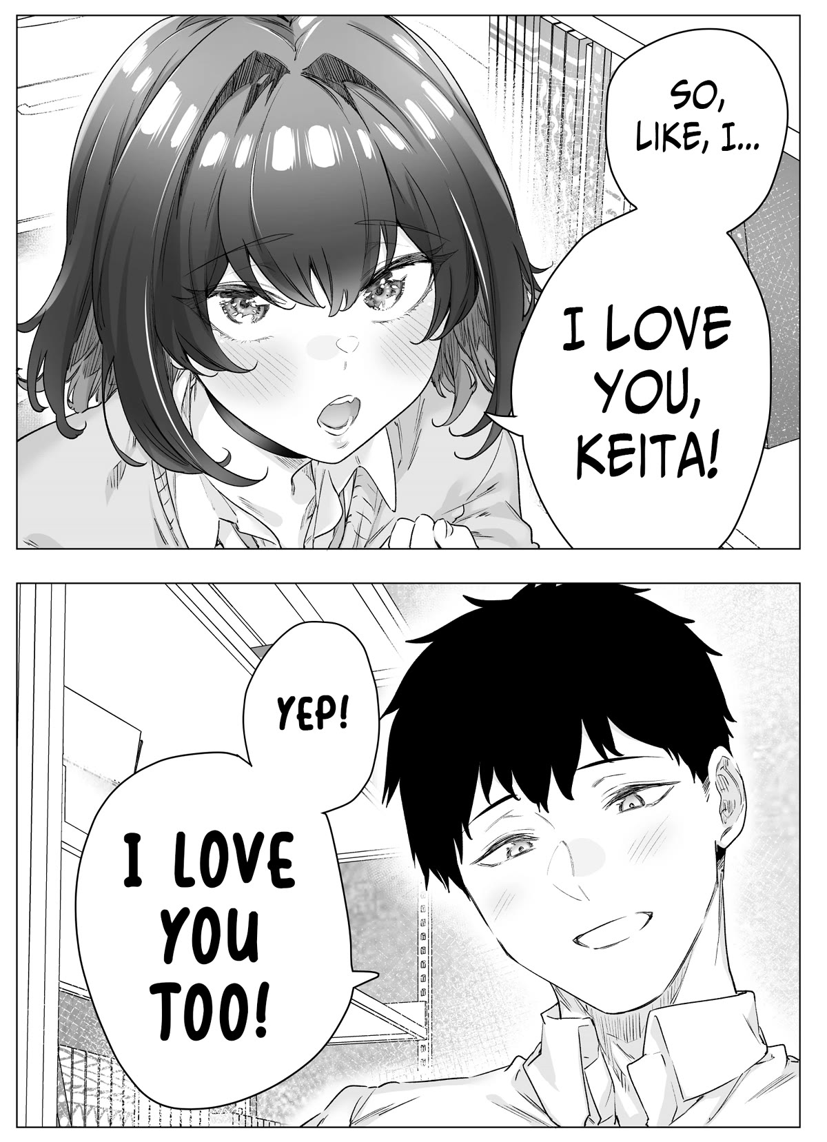 The Tsuntsuntsuntsuntsuntsuntsuntsuntsuntsuntsundere Girl Getting Less and Less Tsun Day by Day Chapter 105 page 1 - Chapter 105: The Tsundere-chan Who Wants To Tell Him She Loves Him This Time