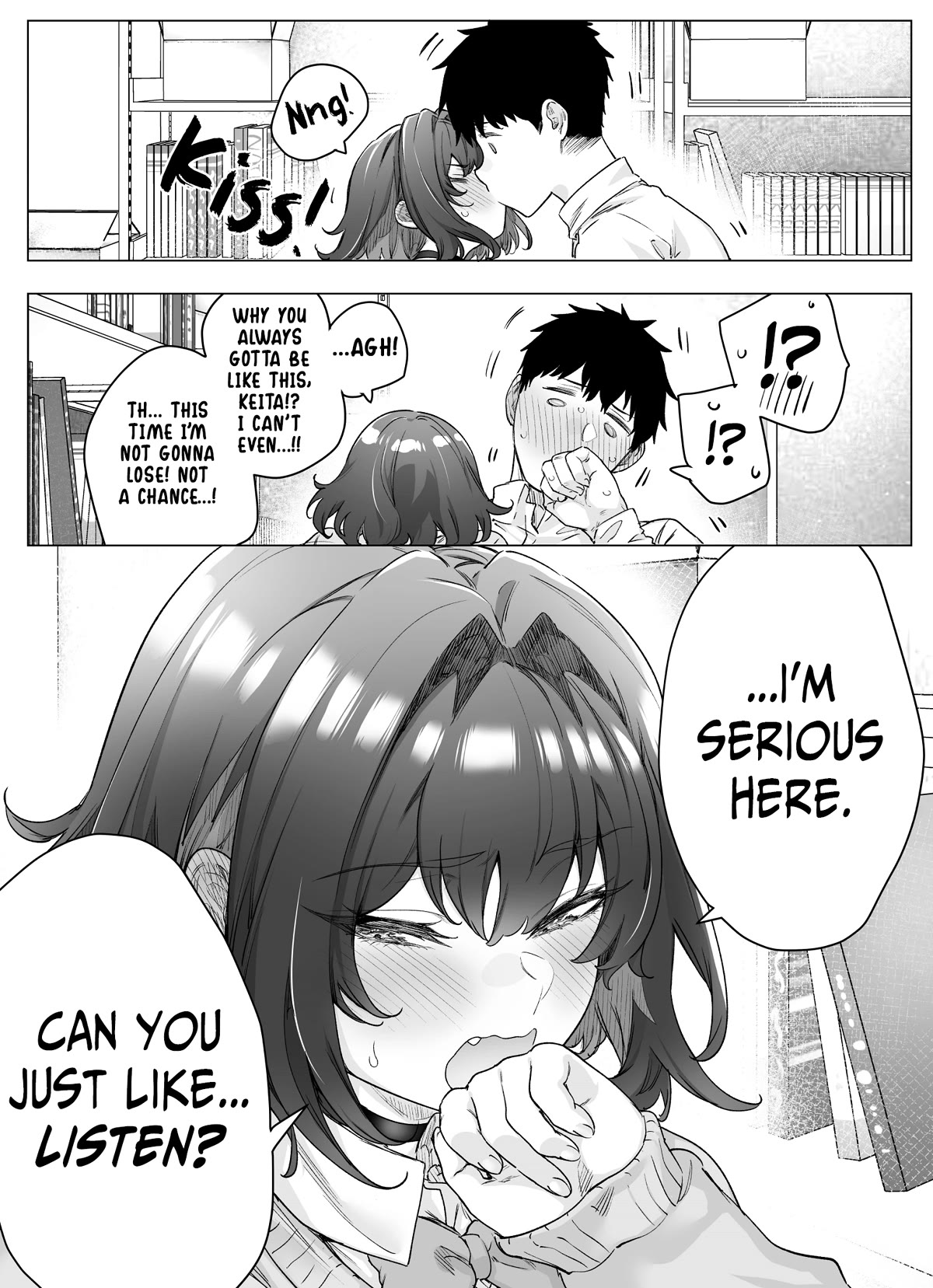 The Tsuntsuntsuntsuntsuntsuntsuntsuntsuntsuntsundere Girl Getting Less and Less Tsun Day by Day Chapter 105 page 4 - Chapter 105: The Tsundere-chan Who Wants To Tell Him She Loves Him This Time