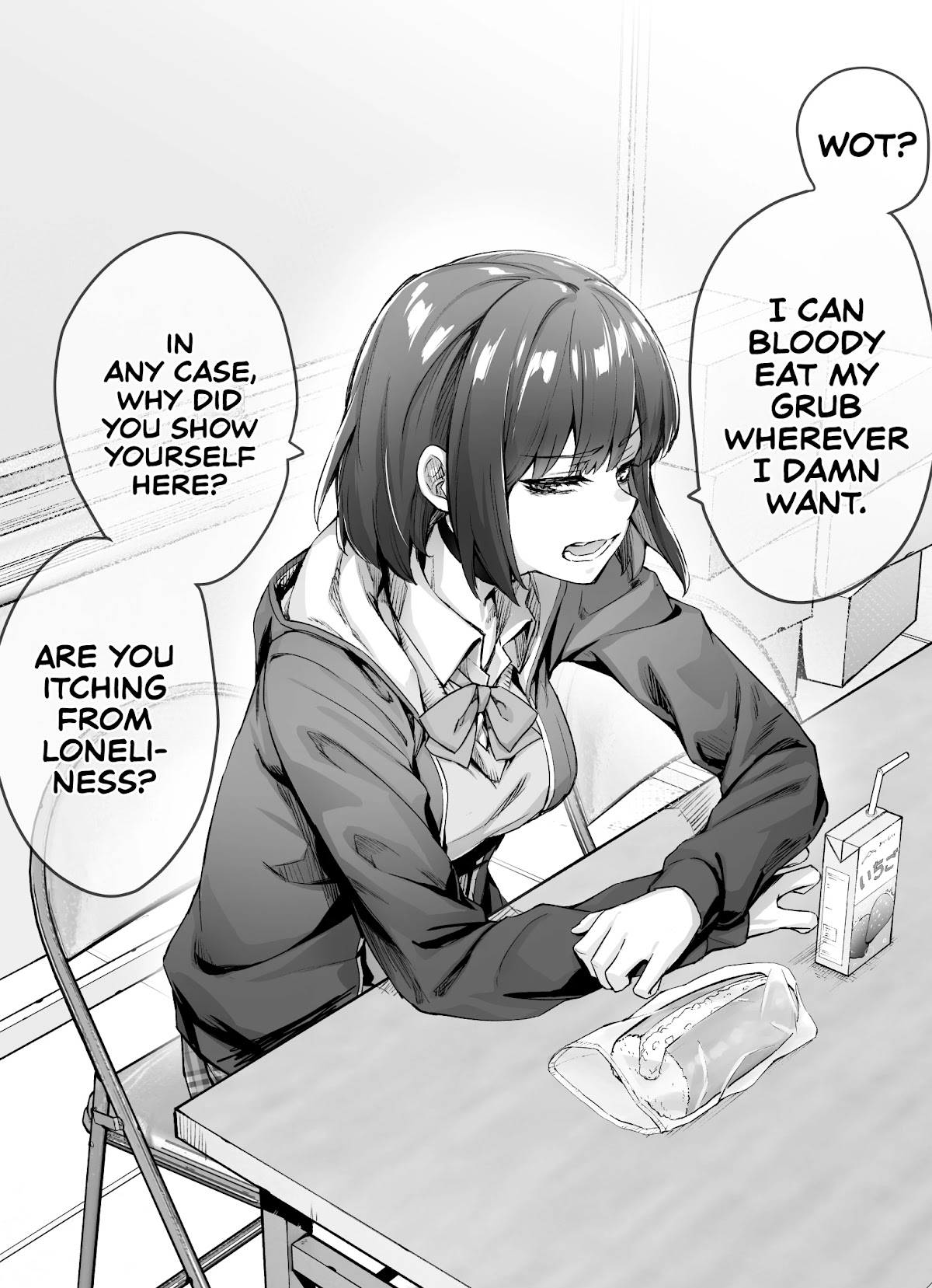 The Tsuntsuntsuntsuntsuntsuntsuntsuntsuntsuntsundere Girl Getting Less and Less Tsun Day by Day Chapter 2 page 1 - Chapter 2: Day 2