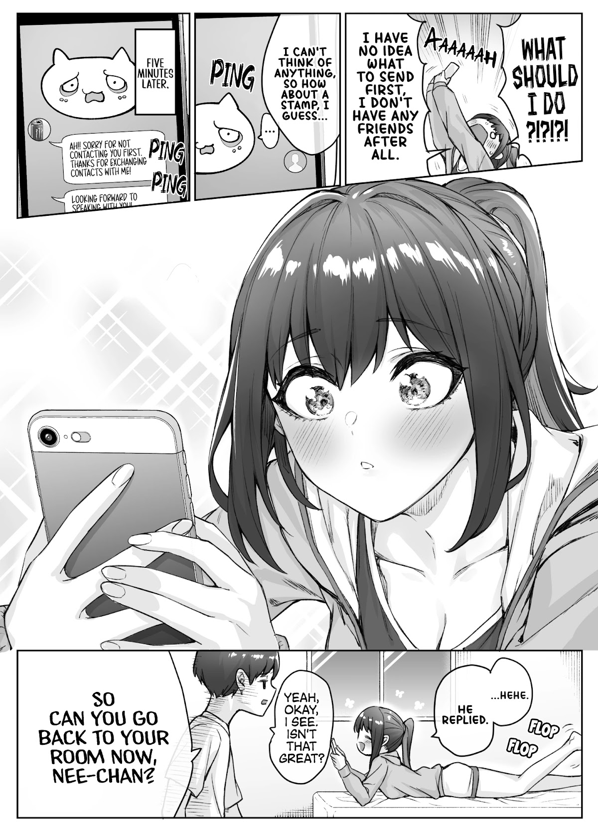 The Tsuntsuntsuntsuntsuntsuntsuntsuntsuntsuntsundere Girl Getting Less and Less Tsun Day by Day Chapter 23 page 1 - Chapter 23: Day 23