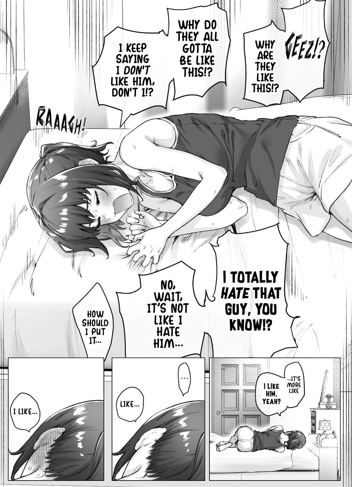 The Tsuntsuntsuntsuntsuntsuntsuntsuntsuntsuntsundere Girl Getting Less and Less Tsun Day by Day Chapter 27 page 1 - Chapter 27