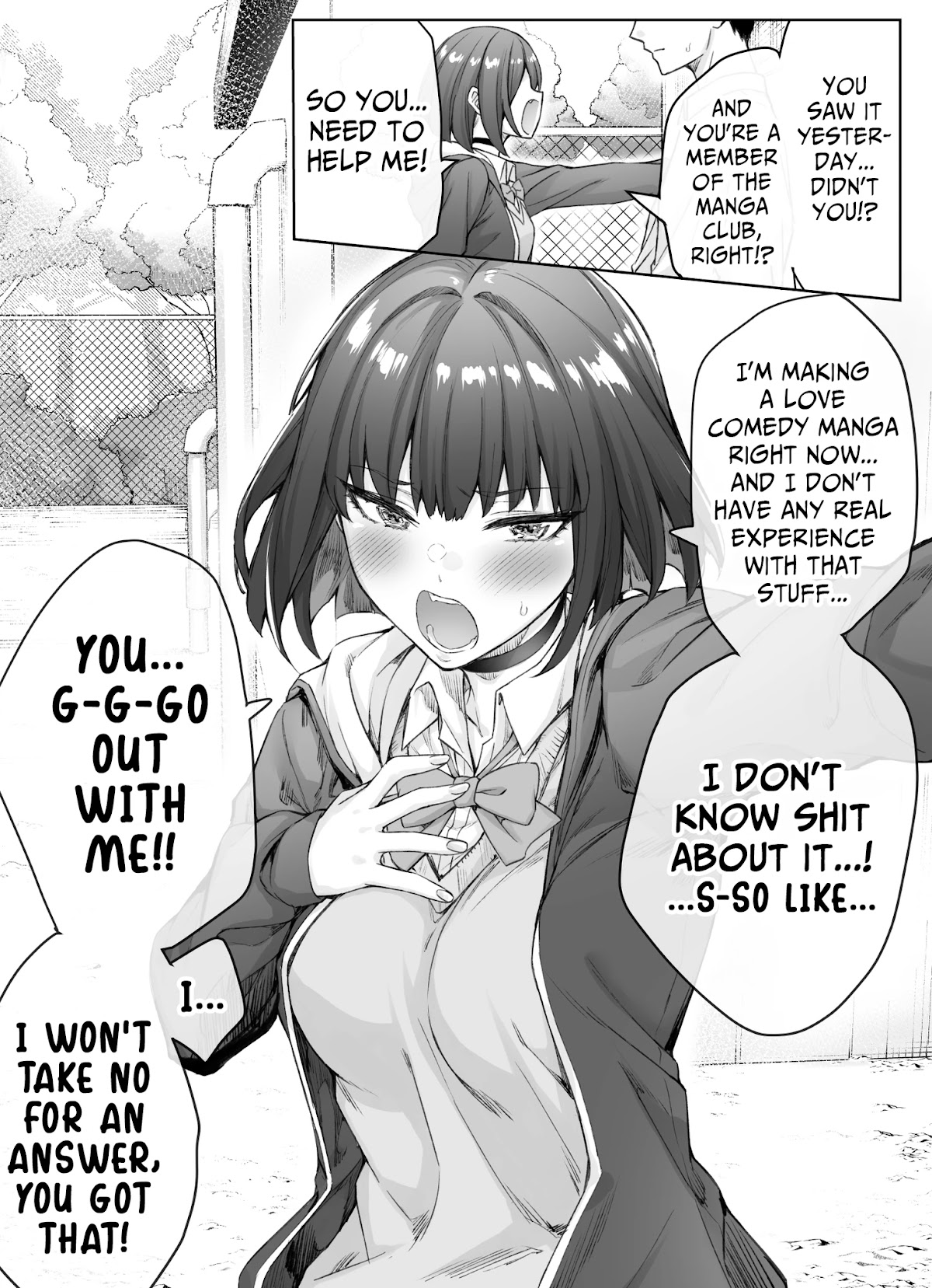The Tsuntsuntsuntsuntsuntsuntsuntsuntsuntsuntsundere Girl Getting Less and Less Tsun Day by Day Chapter 32 page 1 - Chapter 32