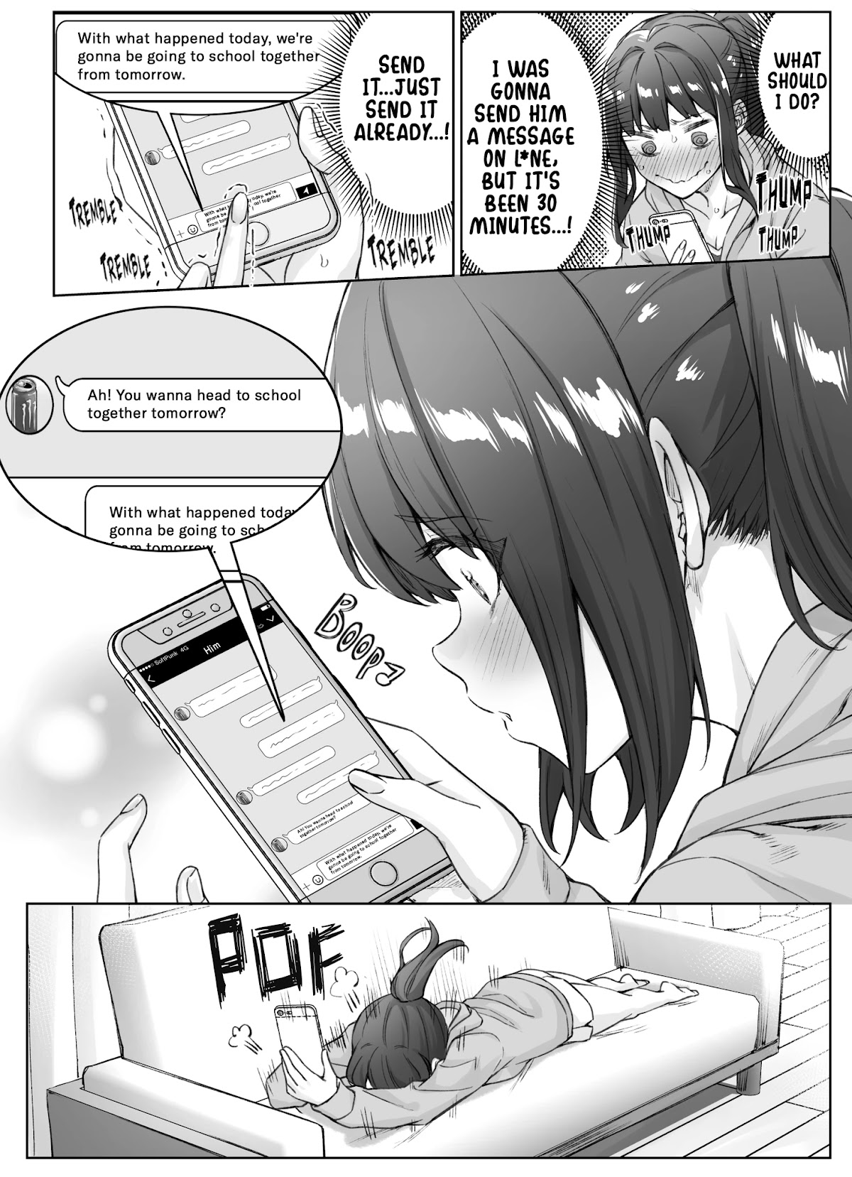 The Tsuntsuntsuntsuntsuntsuntsuntsuntsuntsuntsundere Girl Getting Less and Less Tsun Day by Day Chapter 33 page 1 - Chapter 33