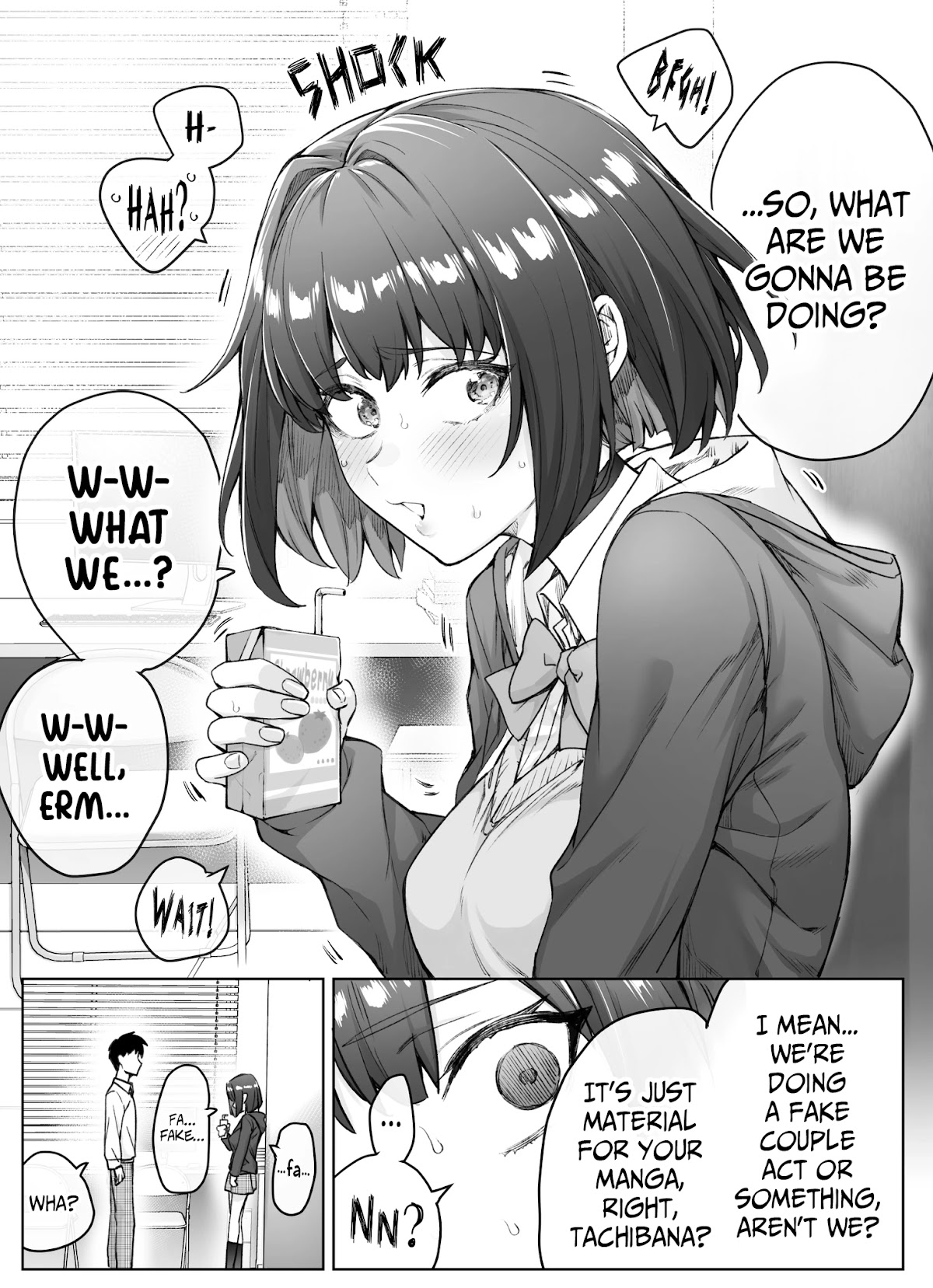 The Tsuntsuntsuntsuntsuntsuntsuntsuntsuntsuntsundere Girl Getting Less and Less Tsun Day by Day Chapter 35 page 1 - Chapter 35