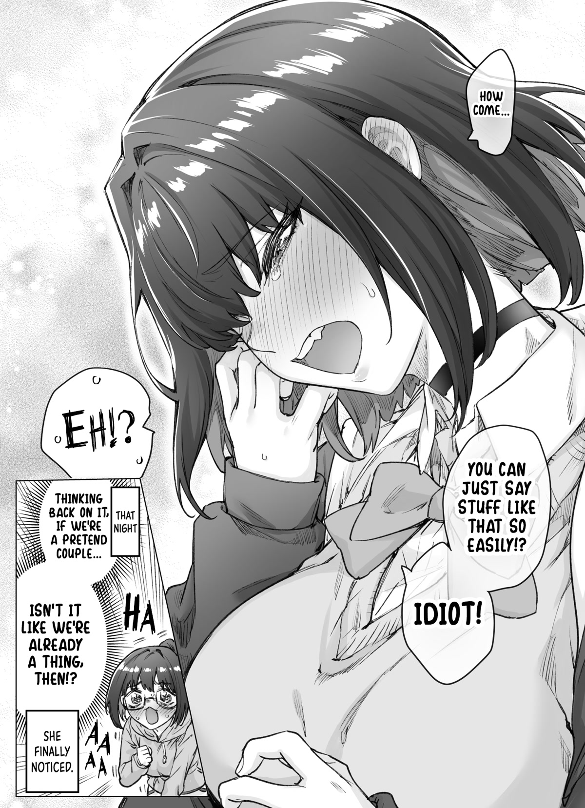 The Tsuntsuntsuntsuntsuntsuntsuntsuntsuntsuntsundere Girl Getting Less and Less Tsun Day by Day Chapter 36 page 2 - Chapter 36
