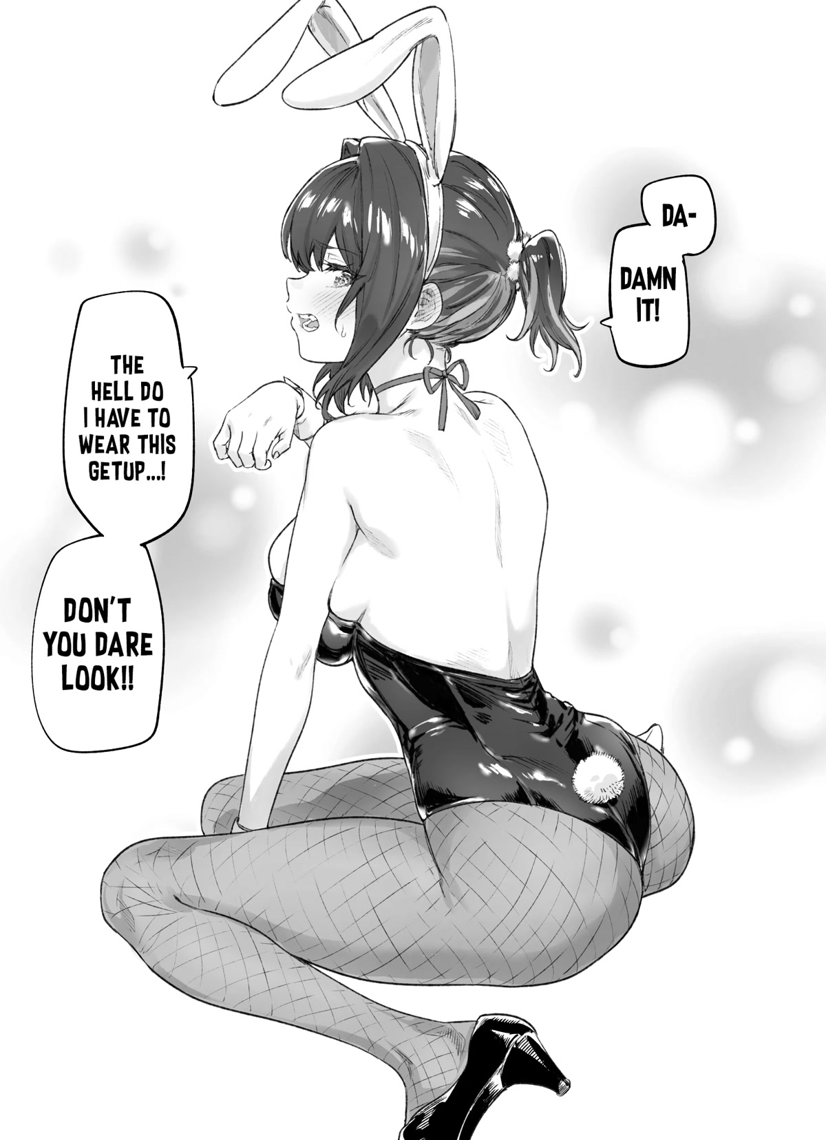 The Tsuntsuntsuntsuntsuntsuntsuntsuntsuntsuntsundere Girl Getting Less and Less Tsun Day by Day Chapter 37.5 page 1 - Chapter 37.5: Bunny Day Special