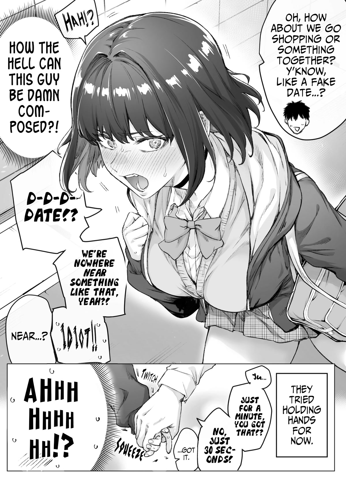 The Tsuntsuntsuntsuntsuntsuntsuntsuntsuntsuntsundere Girl Getting Less and Less Tsun Day by Day Chapter 37 page 1 - Chapter 37