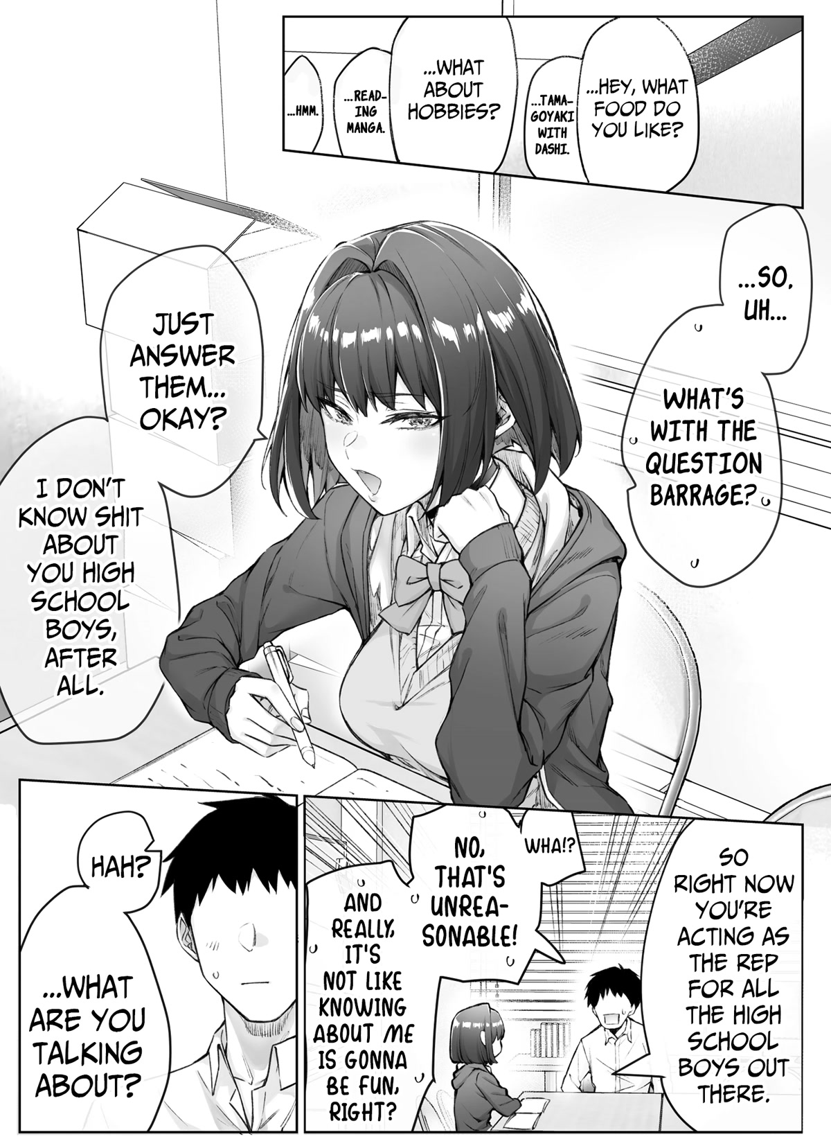 The Tsuntsuntsuntsuntsuntsuntsuntsuntsuntsuntsundere Girl Getting Less and Less Tsun Day by Day Chapter 38 page 1 - Chapter 38
