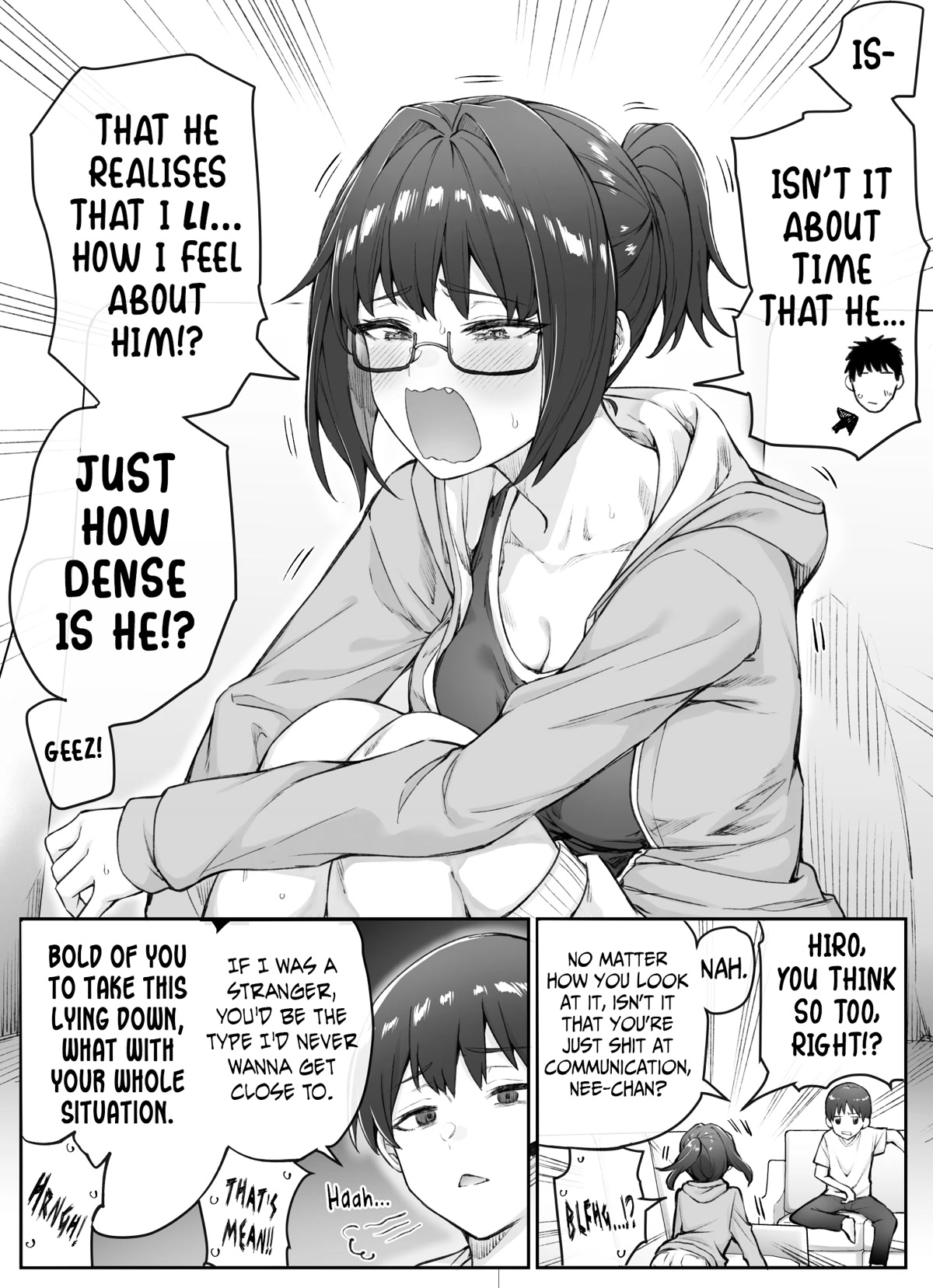 The Tsuntsuntsuntsuntsuntsuntsuntsuntsuntsuntsundere Girl Getting Less and Less Tsun Day by Day Chapter 39 page 1 - Chapter 39
