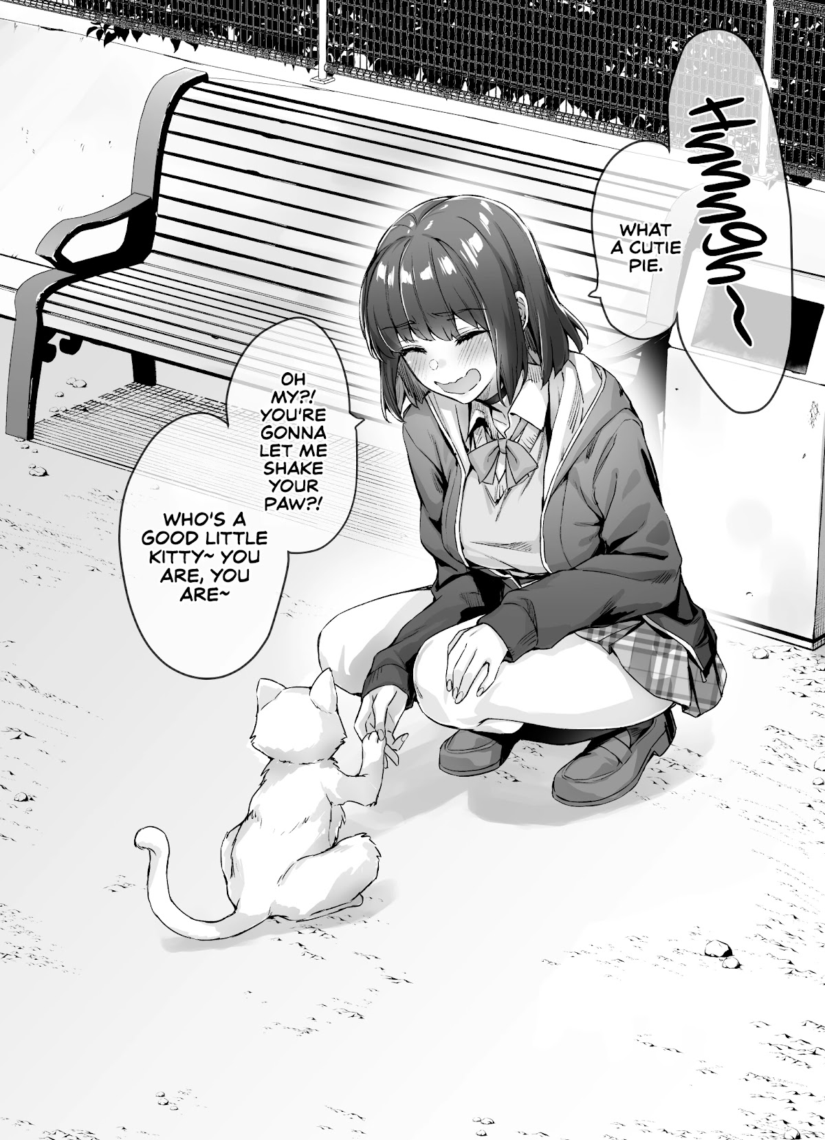 The Tsuntsuntsuntsuntsuntsuntsuntsuntsuntsuntsundere Girl Getting Less and Less Tsun Day by Day Chapter 4 page 1 - Chapter 4: Day 4