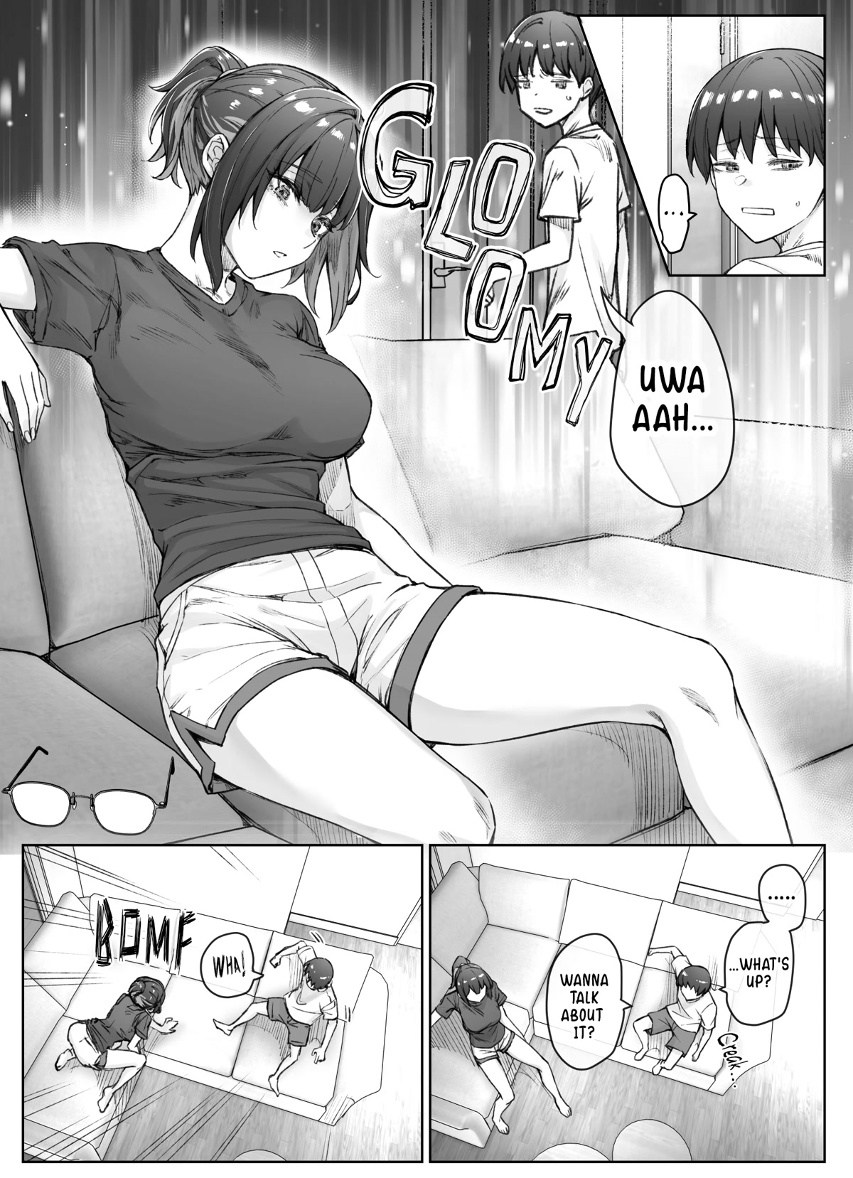 The Tsuntsuntsuntsuntsuntsuntsuntsuntsuntsuntsundere Girl Getting Less and Less Tsun Day by Day Chapter 41 page 1 - Chapter 41