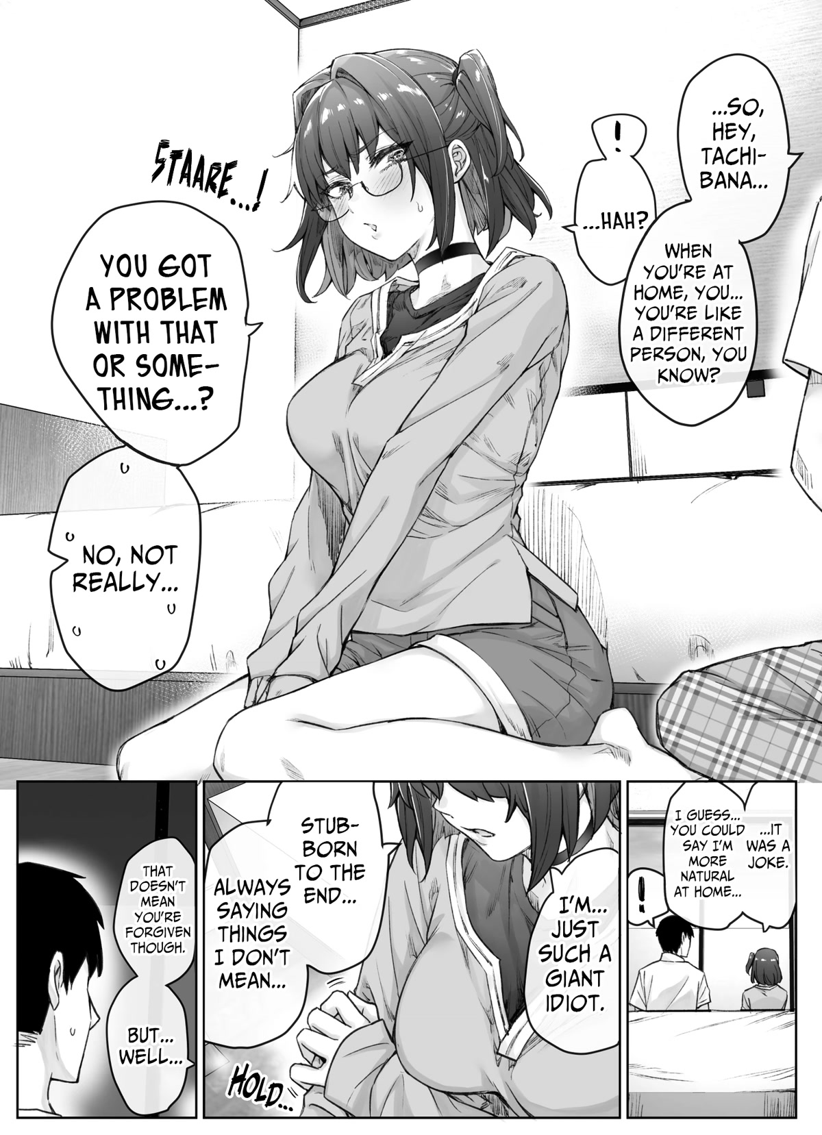 The Tsuntsuntsuntsuntsuntsuntsuntsuntsuntsuntsundere Girl Getting Less and Less Tsun Day by Day Chapter 44 page 1 - Chapter 44