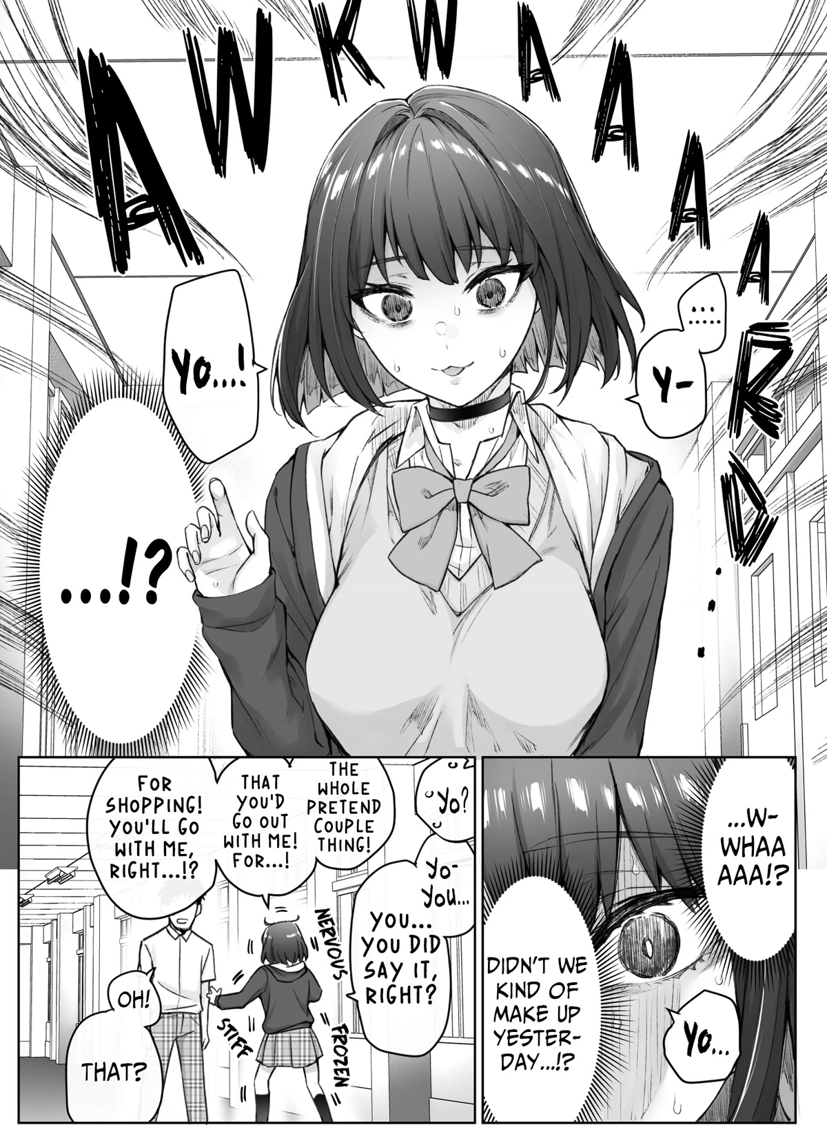 The Tsuntsuntsuntsuntsuntsuntsuntsuntsuntsuntsundere Girl Getting Less and Less Tsun Day by Day Chapter 45 page 1 - Chapter 45