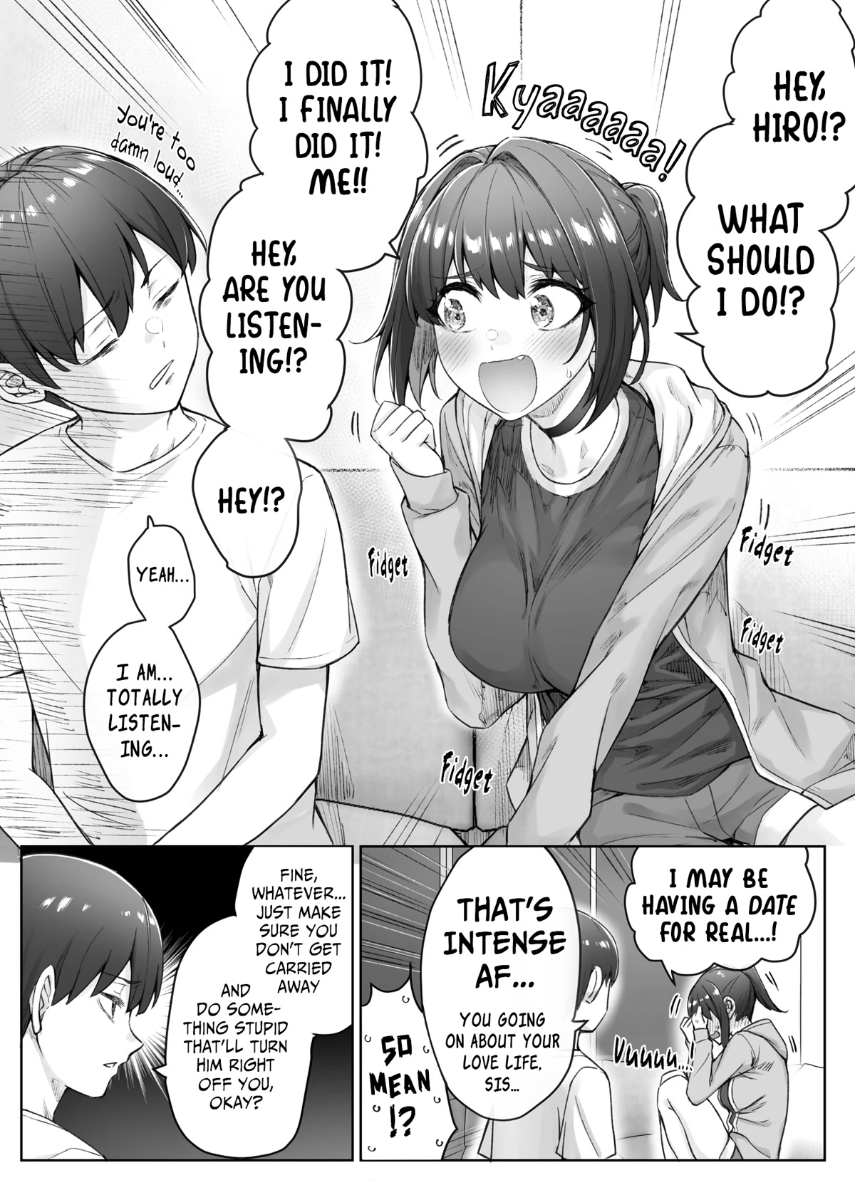 The Tsuntsuntsuntsuntsuntsuntsuntsuntsuntsuntsundere Girl Getting Less and Less Tsun Day by Day Chapter 46 page 1 - Chapter 46