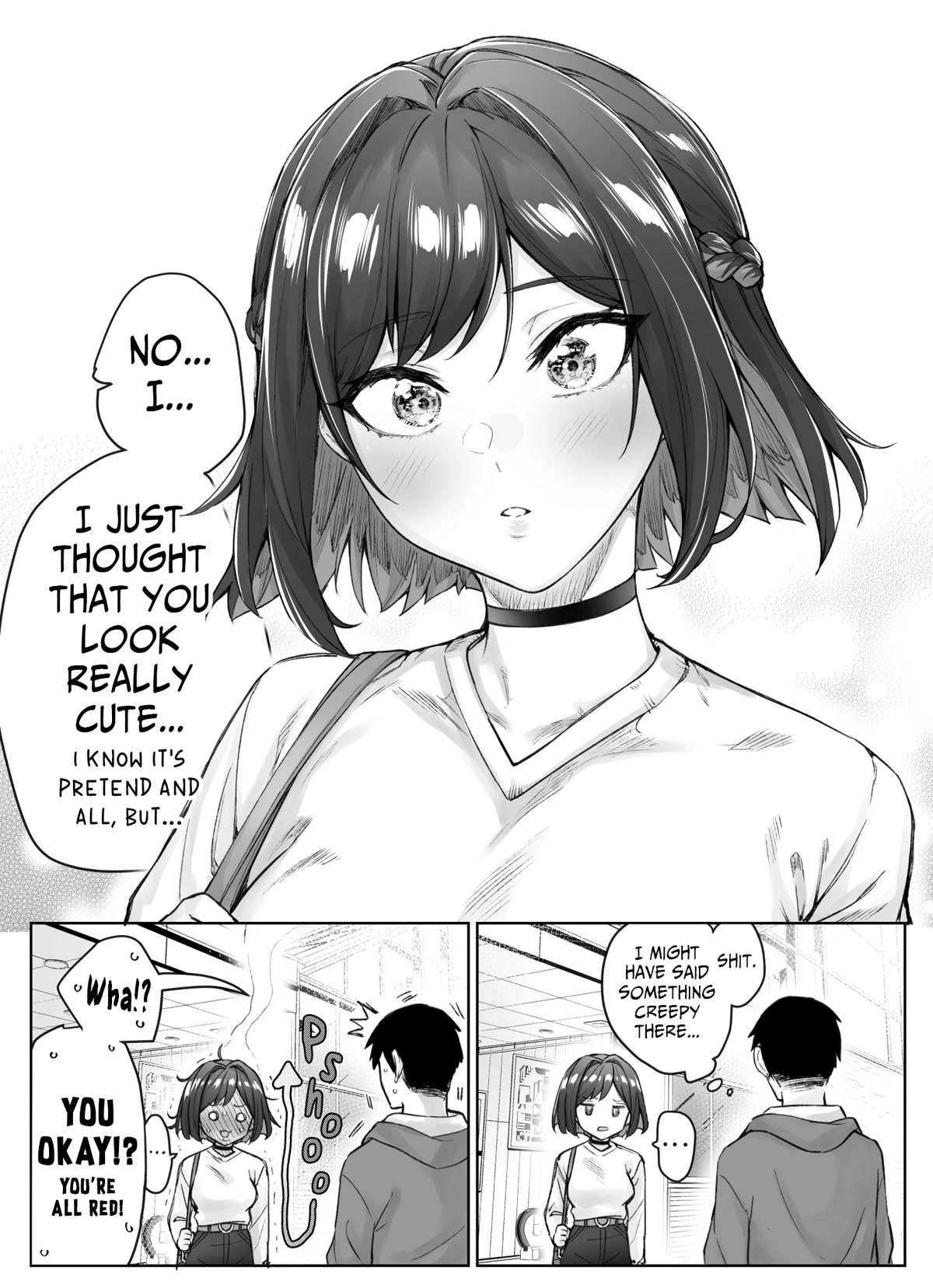 The Tsuntsuntsuntsuntsuntsuntsuntsuntsuntsuntsundere Girl Getting Less and Less Tsun Day by Day Chapter 48 page 2 - Chapter 48