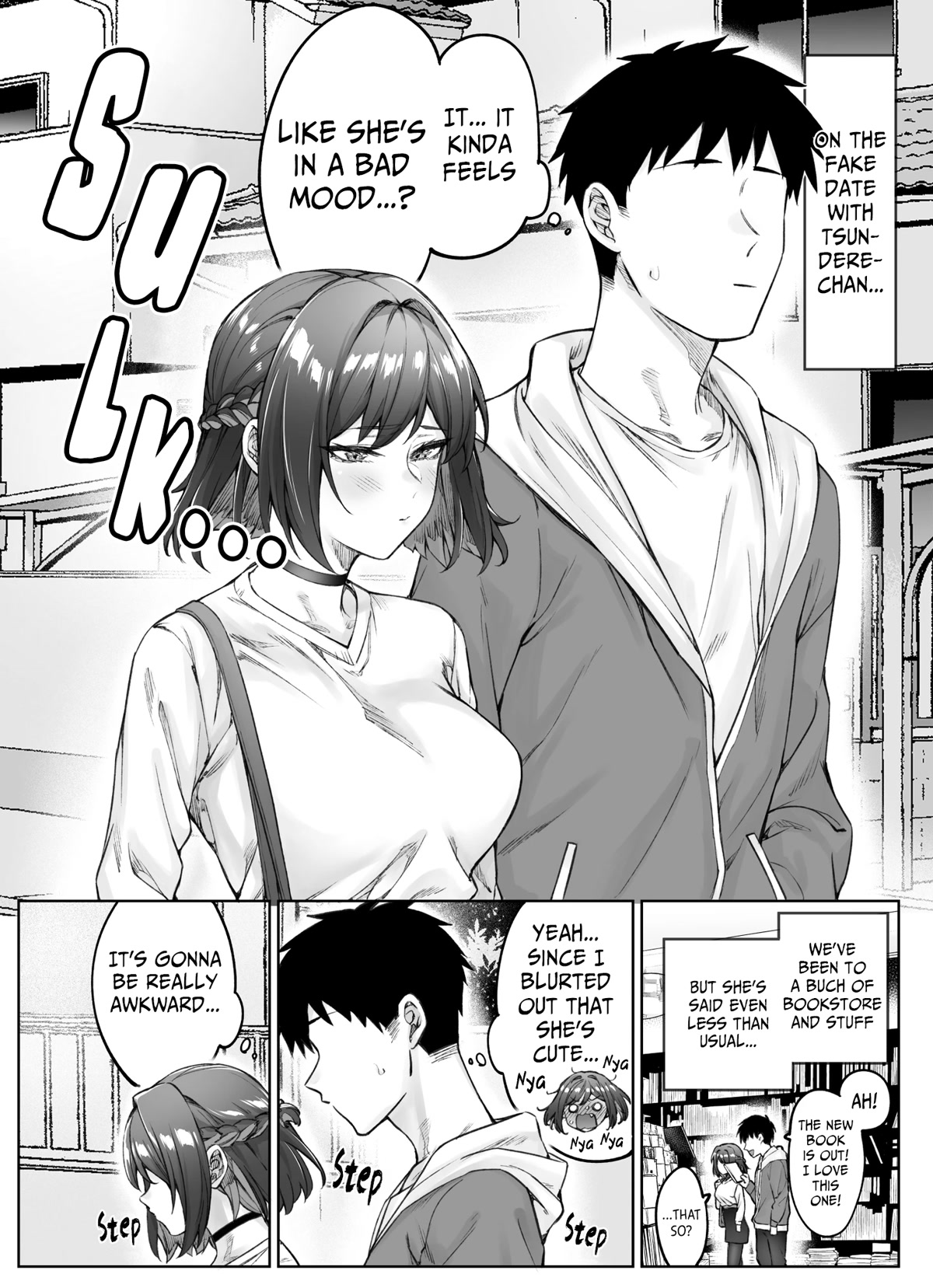 The Tsuntsuntsuntsuntsuntsuntsuntsuntsuntsuntsundere Girl Getting Less and Less Tsun Day by Day Chapter 49 page 1 - Chapter 49
