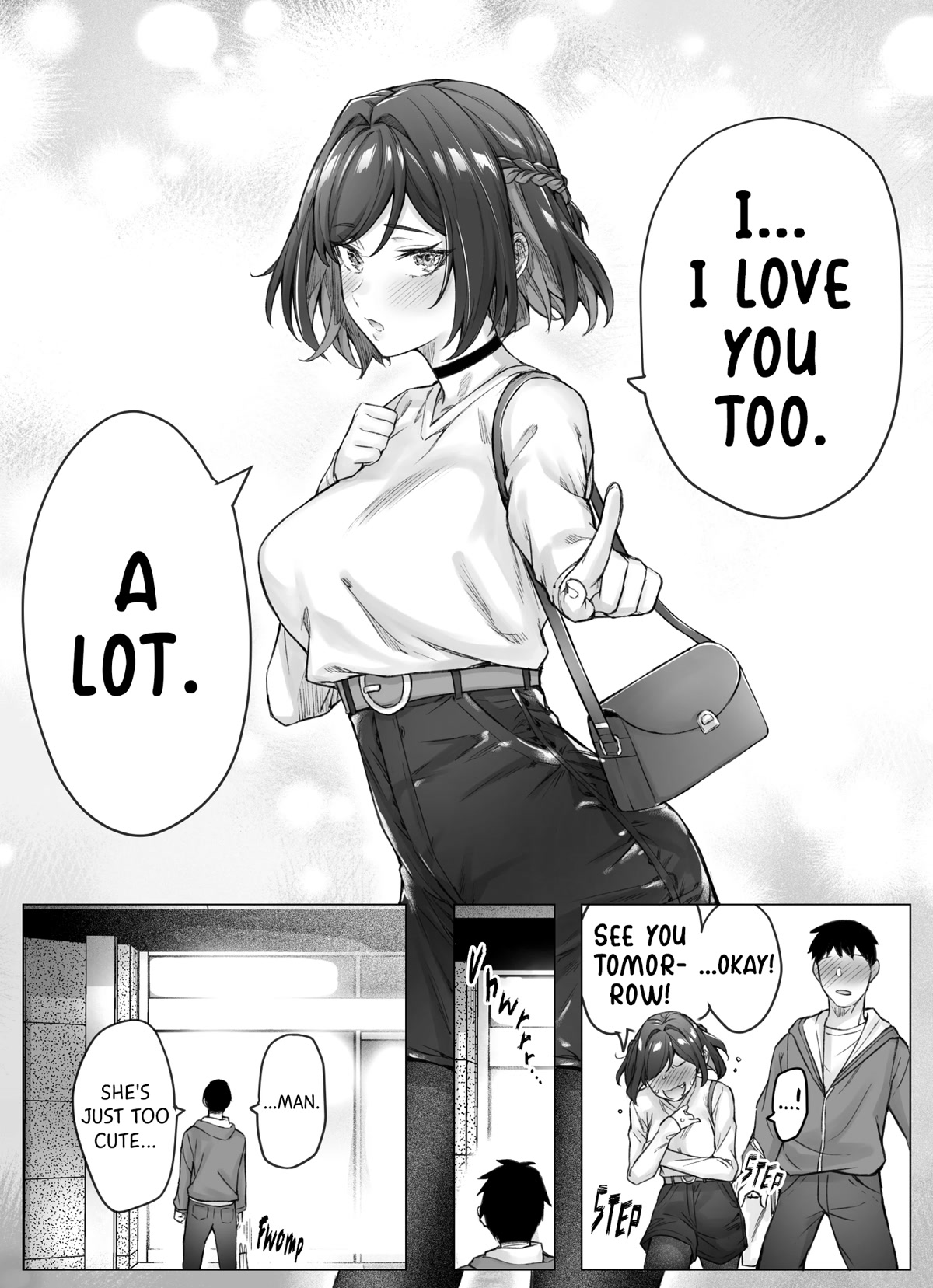 The Tsuntsuntsuntsuntsuntsuntsuntsuntsuntsuntsundere Girl Getting Less and Less Tsun Day by Day Chapter 54 page 4 - Chapter 54