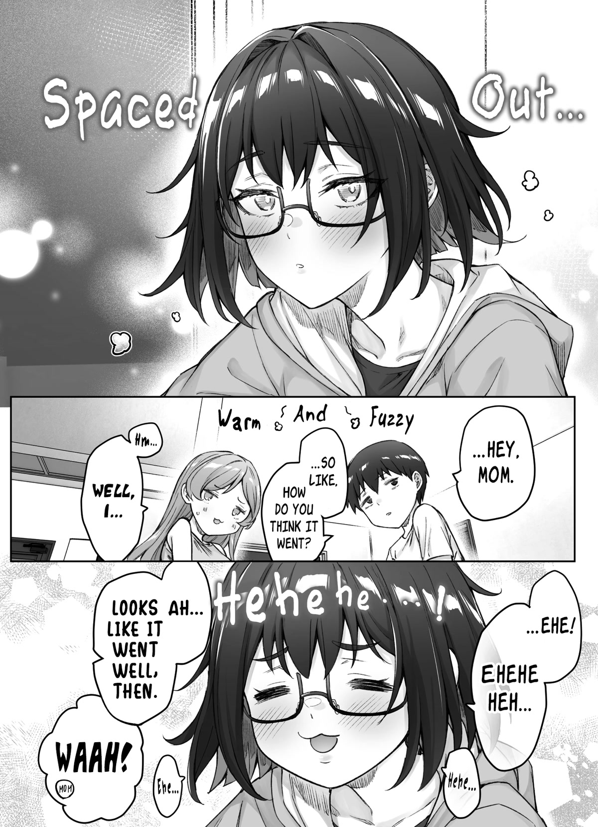 The Tsuntsuntsuntsuntsuntsuntsuntsuntsuntsuntsundere Girl Getting Less and Less Tsun Day by Day Chapter 55 page 1 - Chapter 55