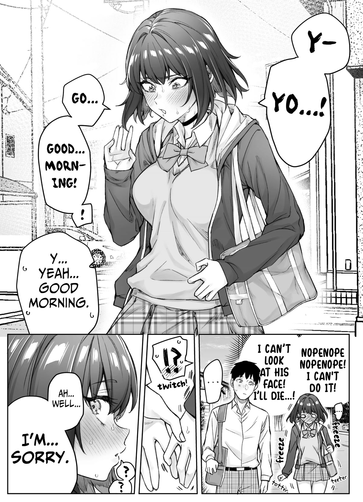 The Tsuntsuntsuntsuntsuntsuntsuntsuntsuntsuntsundere Girl Getting Less and Less Tsun Day by Day Chapter 56 page 1 - Chapter 56