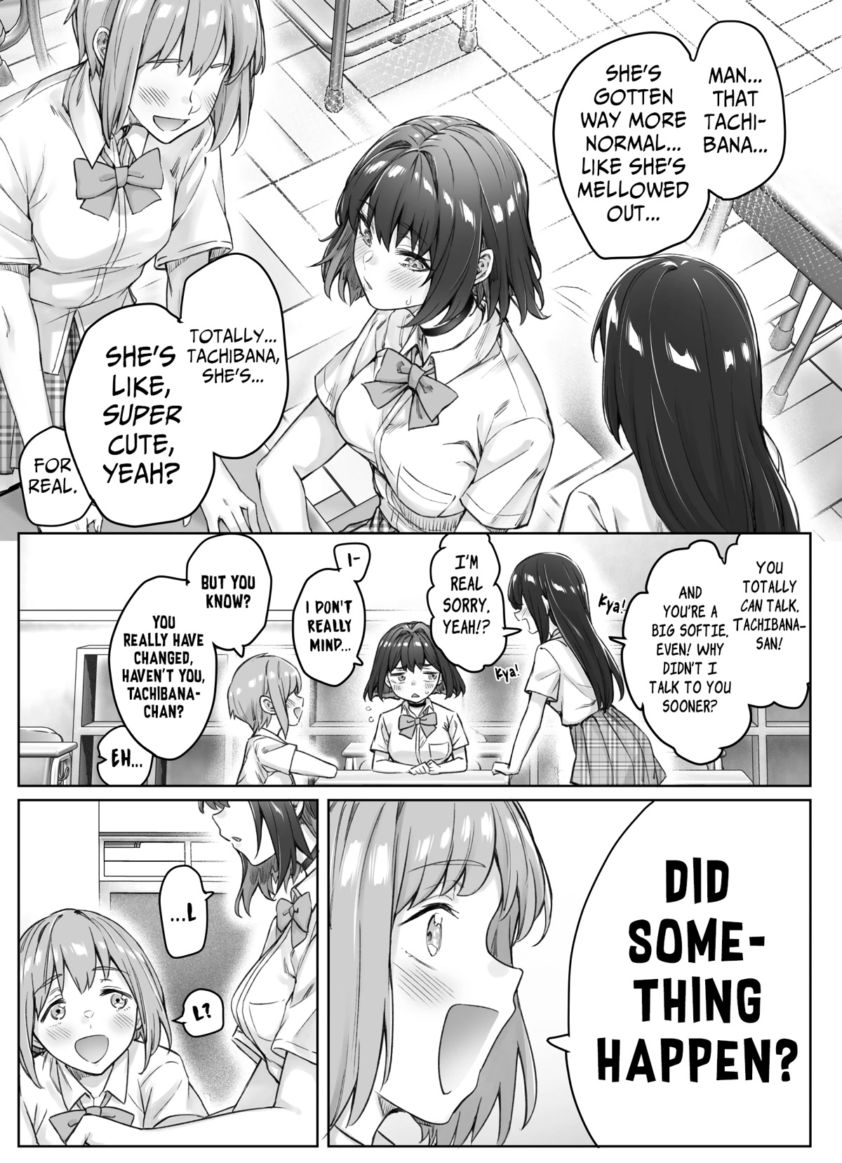 The Tsuntsuntsuntsuntsuntsuntsuntsuntsuntsuntsundere Girl Getting Less and Less Tsun Day by Day Chapter 63 page 1 - Chapter 63