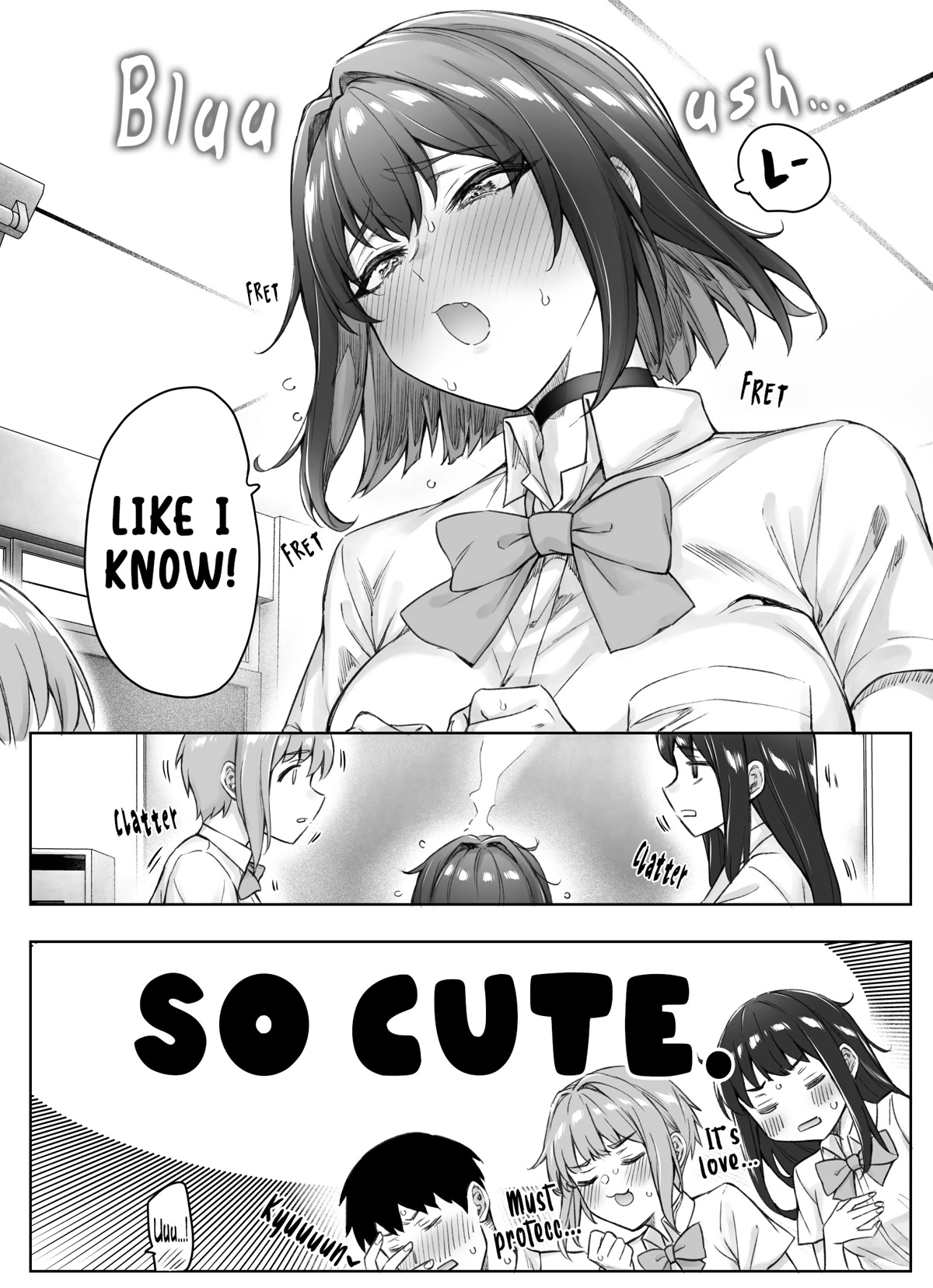 The Tsuntsuntsuntsuntsuntsuntsuntsuntsuntsuntsundere Girl Getting Less and Less Tsun Day by Day Chapter 63 page 2 - Chapter 63