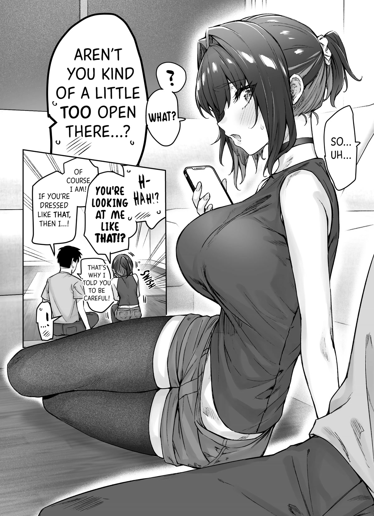 The Tsuntsuntsuntsuntsuntsuntsuntsuntsuntsuntsundere Girl Getting Less and Less Tsun Day by Day Chapter 64 page 1 - Chapter 64