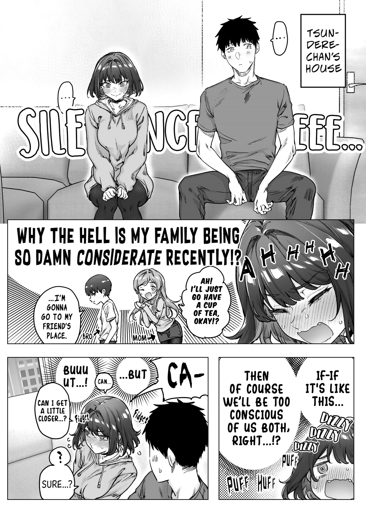 The Tsuntsuntsuntsuntsuntsuntsuntsuntsuntsuntsundere Girl Getting Less and Less Tsun Day by Day Chapter 65 page 1 - Chapter 65