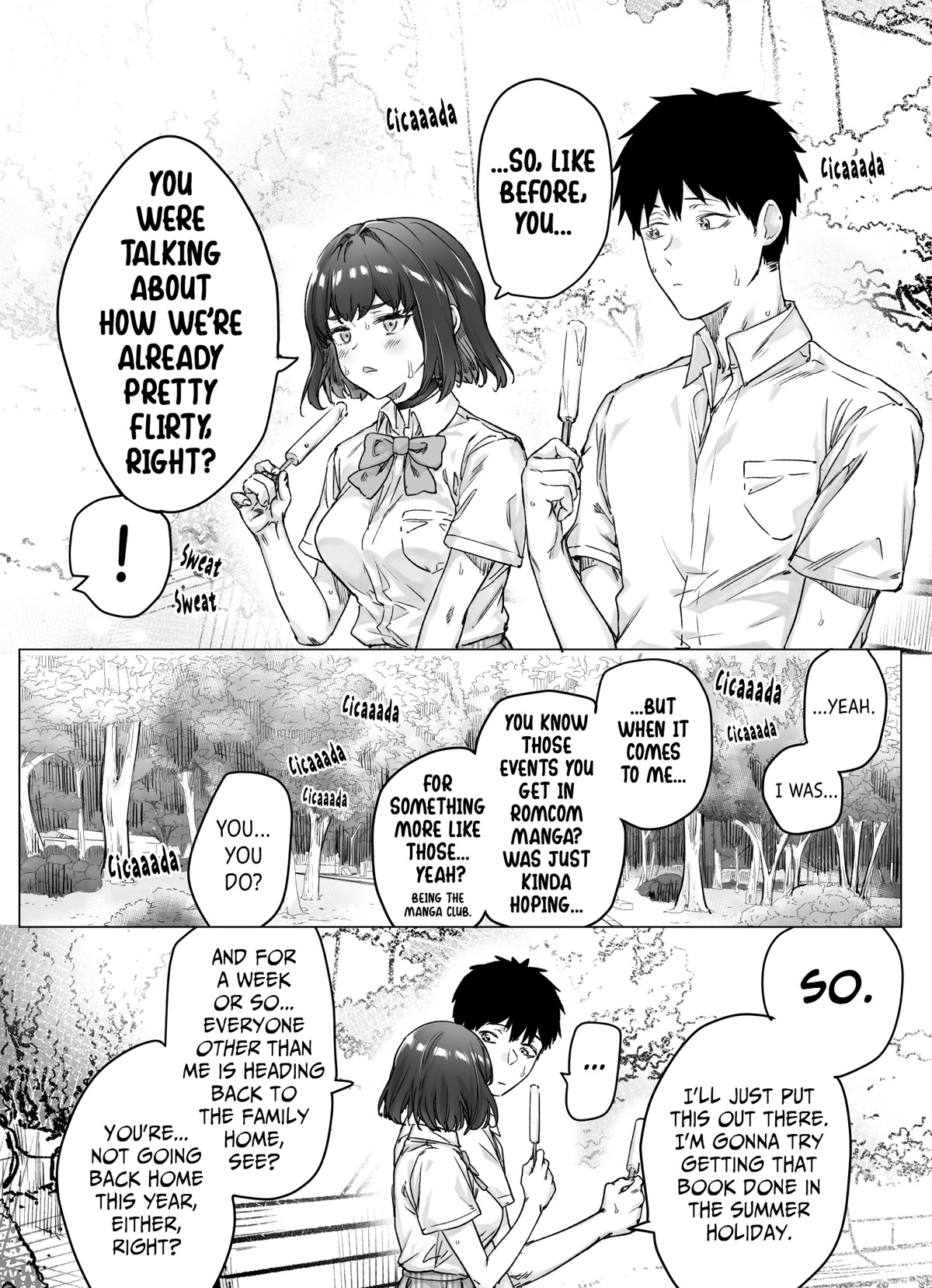 The Tsuntsuntsuntsuntsuntsuntsuntsuntsuntsuntsundere Girl Getting Less and Less Tsun Day by Day Chapter 69 page 1 - Chapter 69
