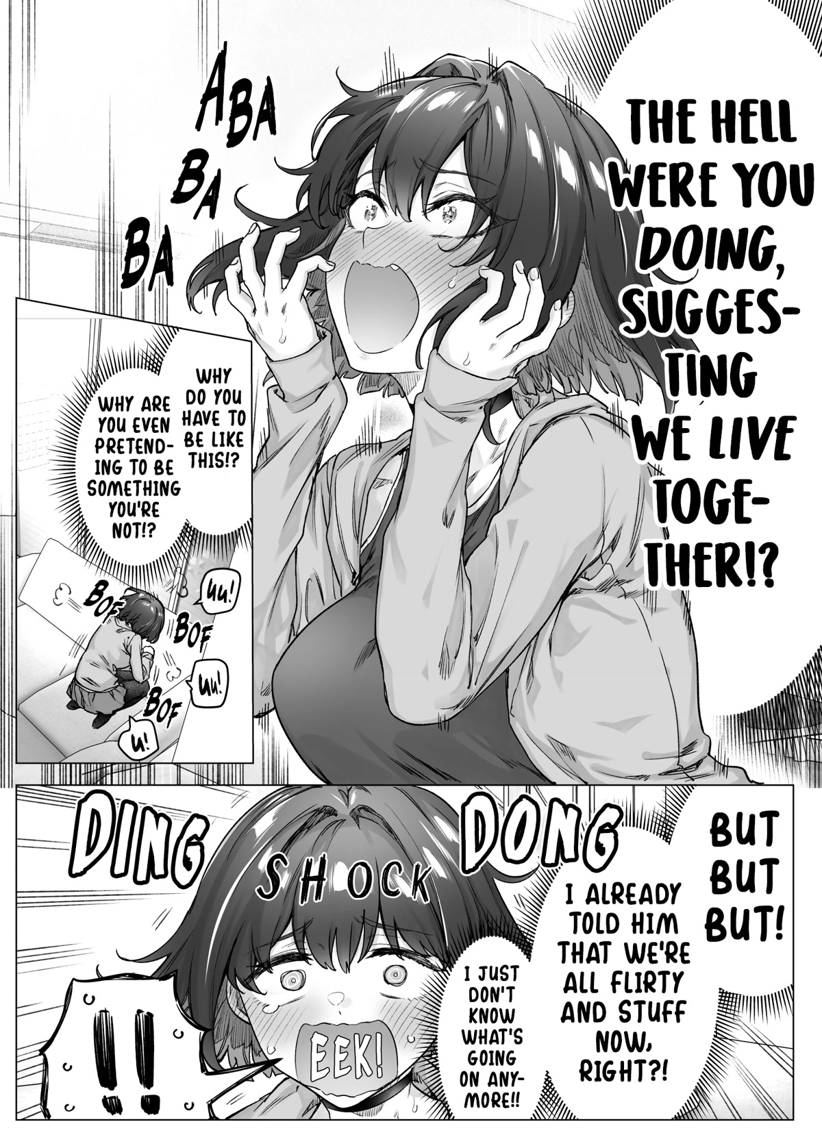The Tsuntsuntsuntsuntsuntsuntsuntsuntsuntsuntsundere Girl Getting Less and Less Tsun Day by Day Chapter 70 page 1 - Chapter 70