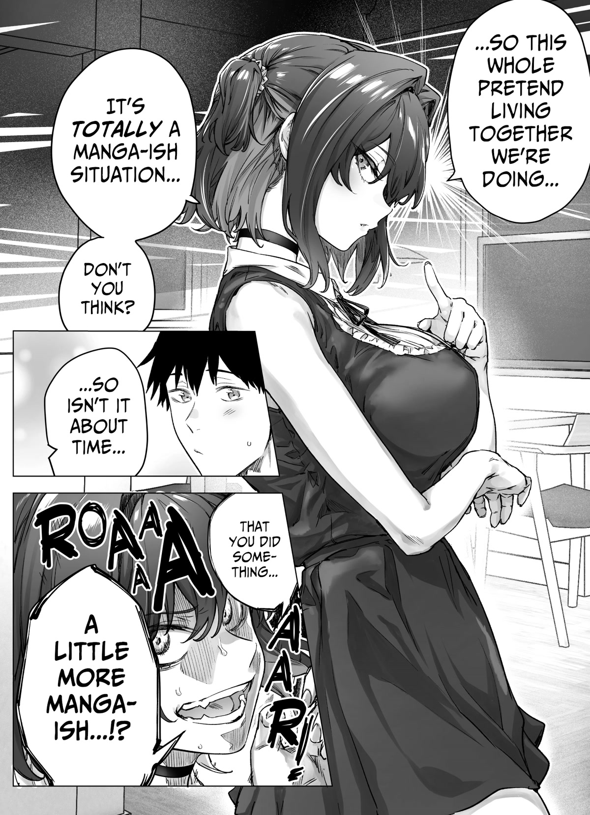 The Tsuntsuntsuntsuntsuntsuntsuntsuntsuntsuntsundere Girl Getting Less and Less Tsun Day by Day Chapter 71 page 1 - Chapter 71