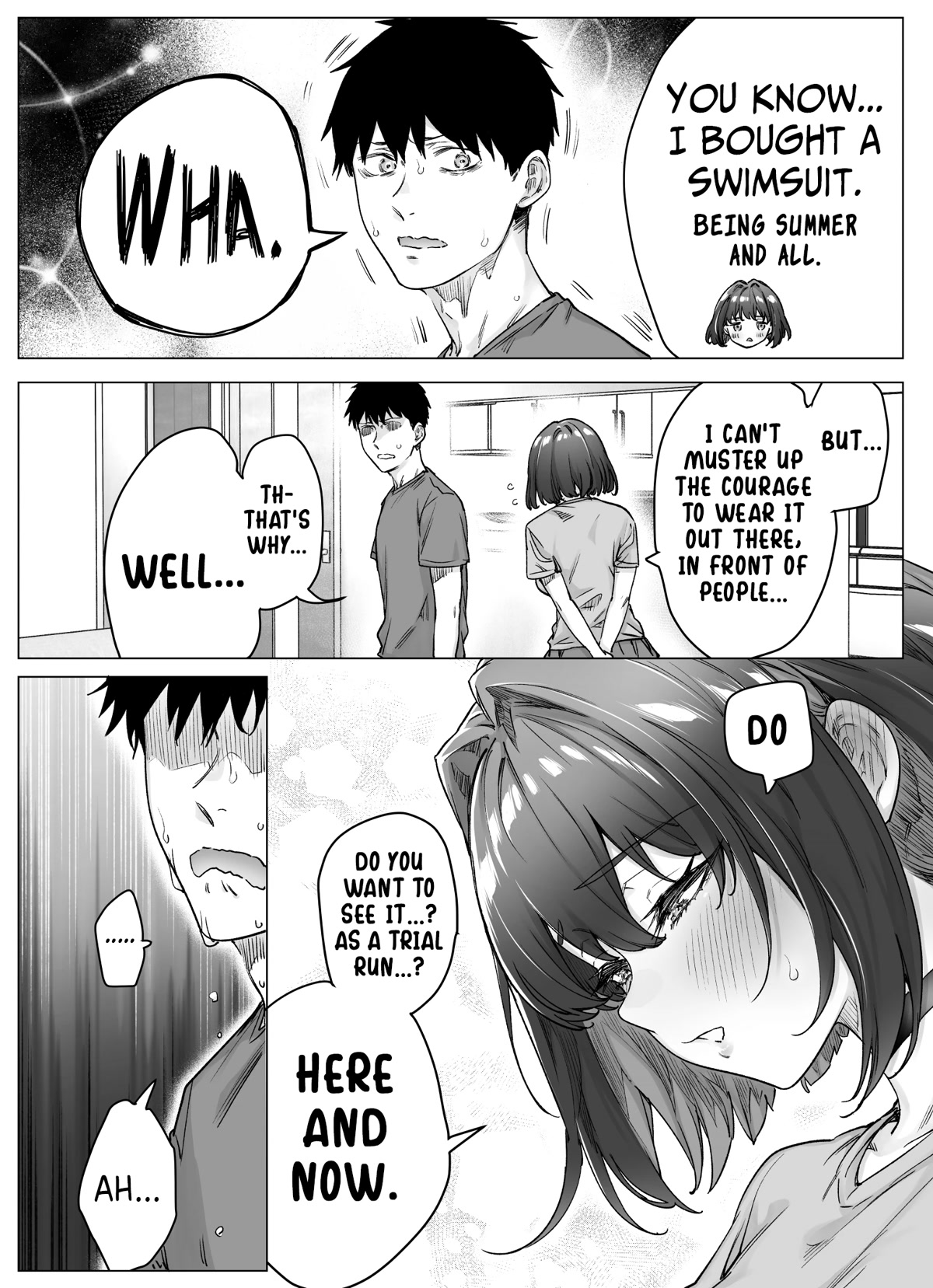 The Tsuntsuntsuntsuntsuntsuntsuntsuntsuntsuntsundere Girl Getting Less and Less Tsun Day by Day Chapter 75 page 1 - Chapter 75