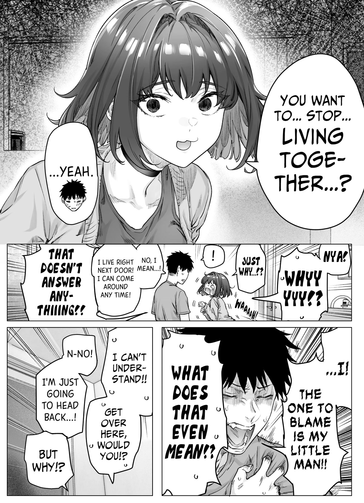 The Tsuntsuntsuntsuntsuntsuntsuntsuntsuntsuntsundere Girl Getting Less and Less Tsun Day by Day Chapter 79 page 1 - Chapter 79