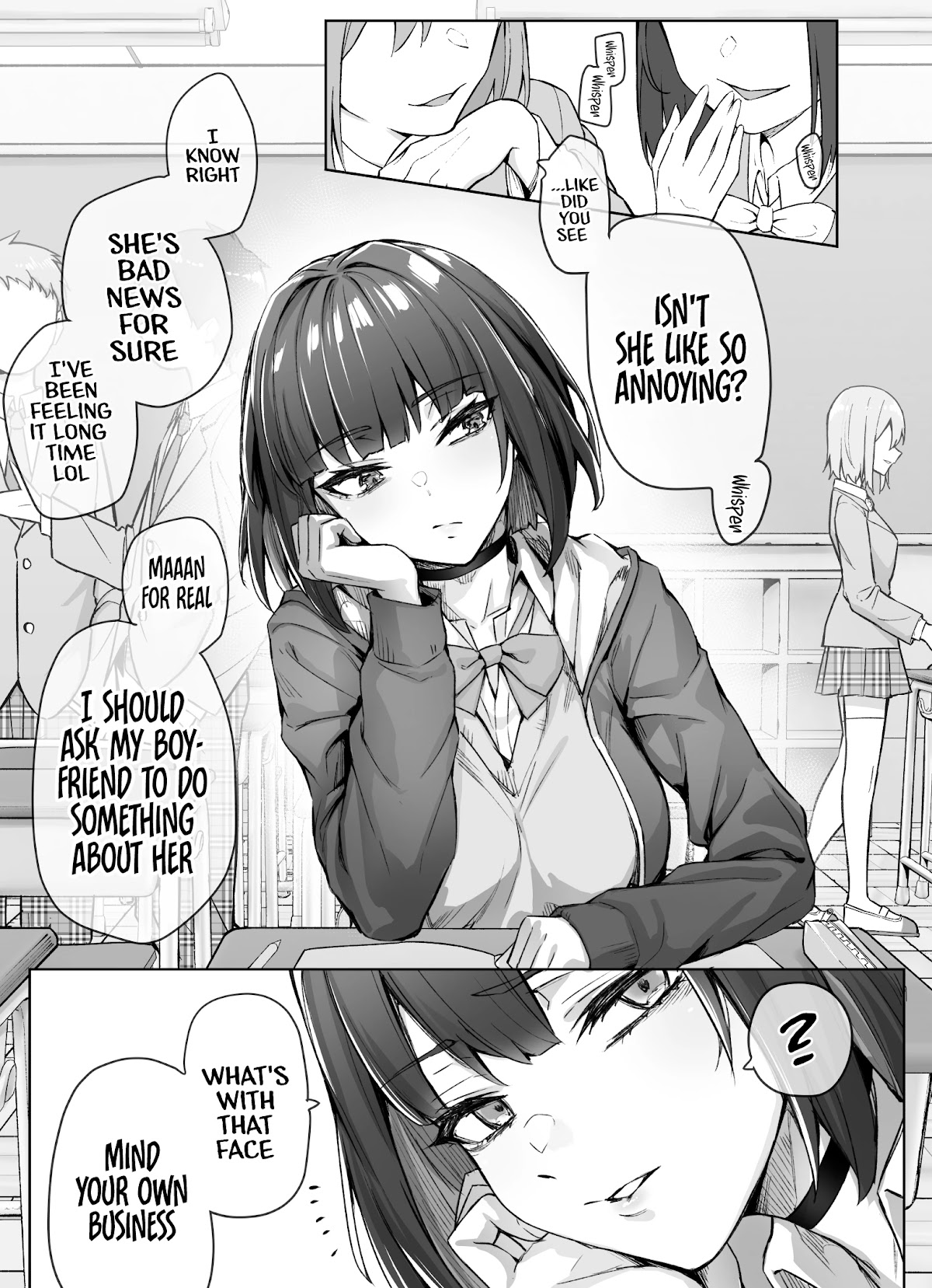The Tsuntsuntsuntsuntsuntsuntsuntsuntsuntsuntsundere Girl Getting Less and Less Tsun Day by Day Chapter 8 page 1 - Chapter 8: Day 8