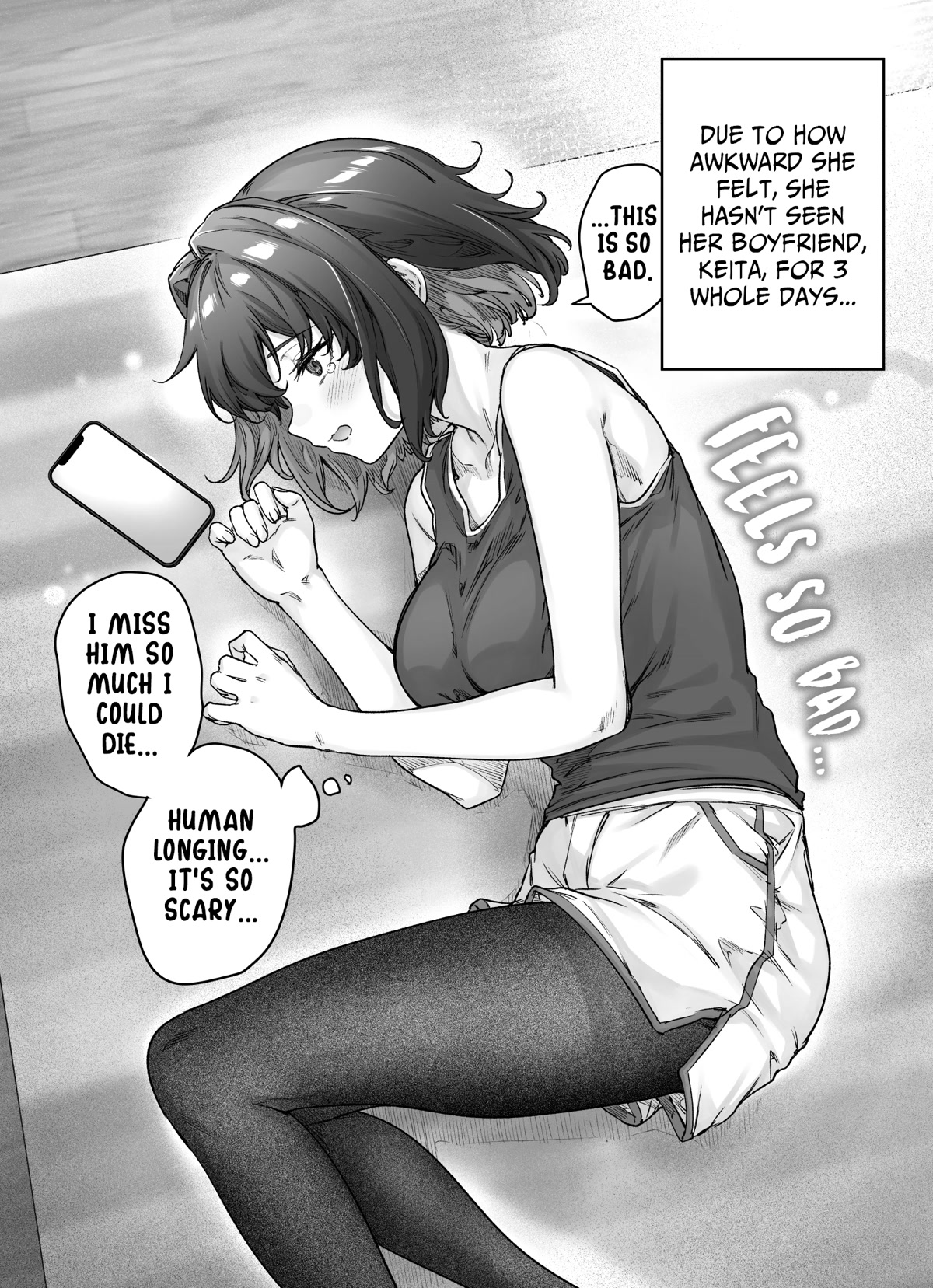 The Tsuntsuntsuntsuntsuntsuntsuntsuntsuntsuntsundere Girl Getting Less and Less Tsun Day by Day Chapter 83 page 1 - Chapter 83