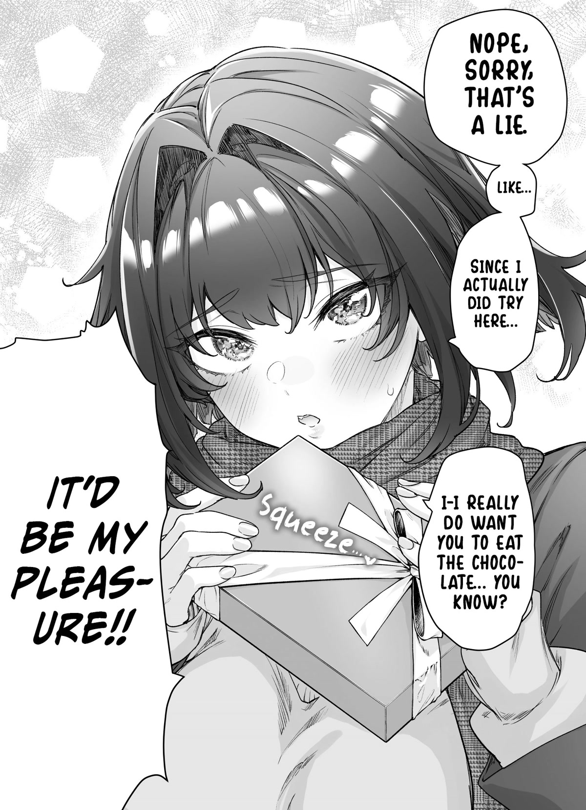 The Tsuntsuntsuntsuntsuntsuntsuntsuntsuntsuntsundere Girl Getting Less and Less Tsun Day by Day Chapter 88.5 page 2 - Chapter 88.5: The Tsundere Girlfriend Who's Honest On Valentine's Day