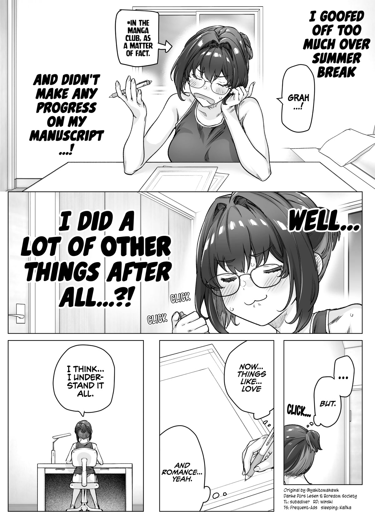 The Tsuntsuntsuntsuntsuntsuntsuntsuntsuntsuntsundere Girl Getting Less and Less Tsun Day by Day Chapter 90 page 1 - Chapter 90: Day 90