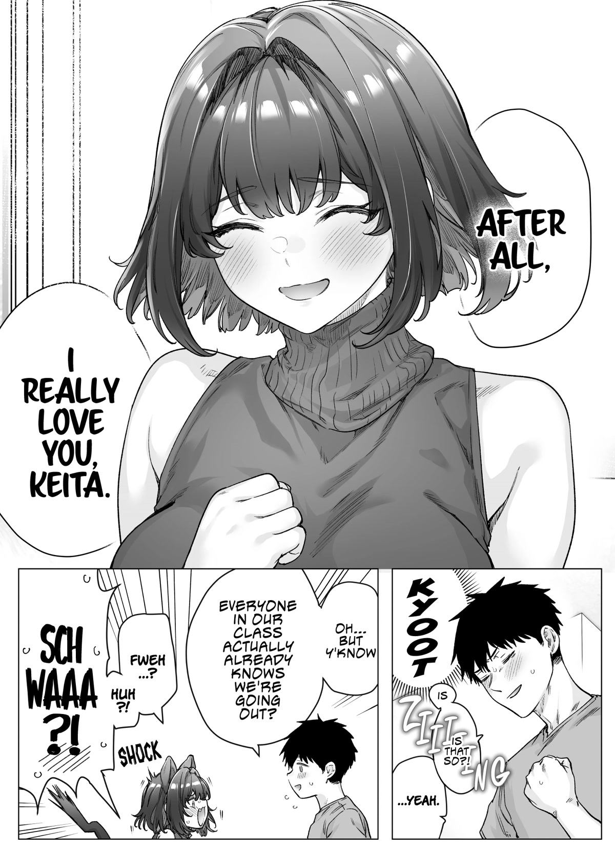 The Tsuntsuntsuntsuntsuntsuntsuntsuntsuntsuntsundere Girl Getting Less and Less Tsun Day by Day Chapter 91 page 2 - Chapter 91: Day 91
