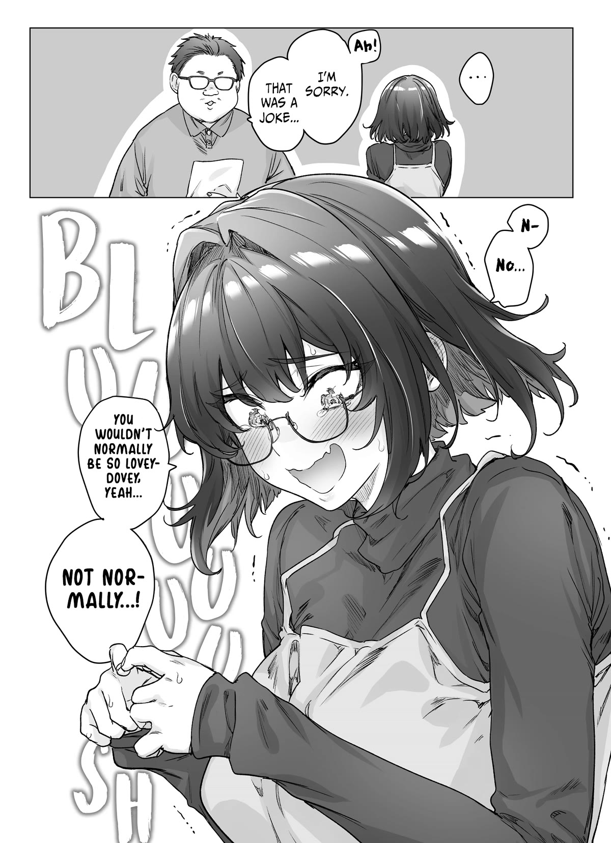 The Tsuntsuntsuntsuntsuntsuntsuntsuntsuntsuntsundere Girl Getting Less and Less Tsun Day by Day Chapter 96 page 3 - Chapter 96