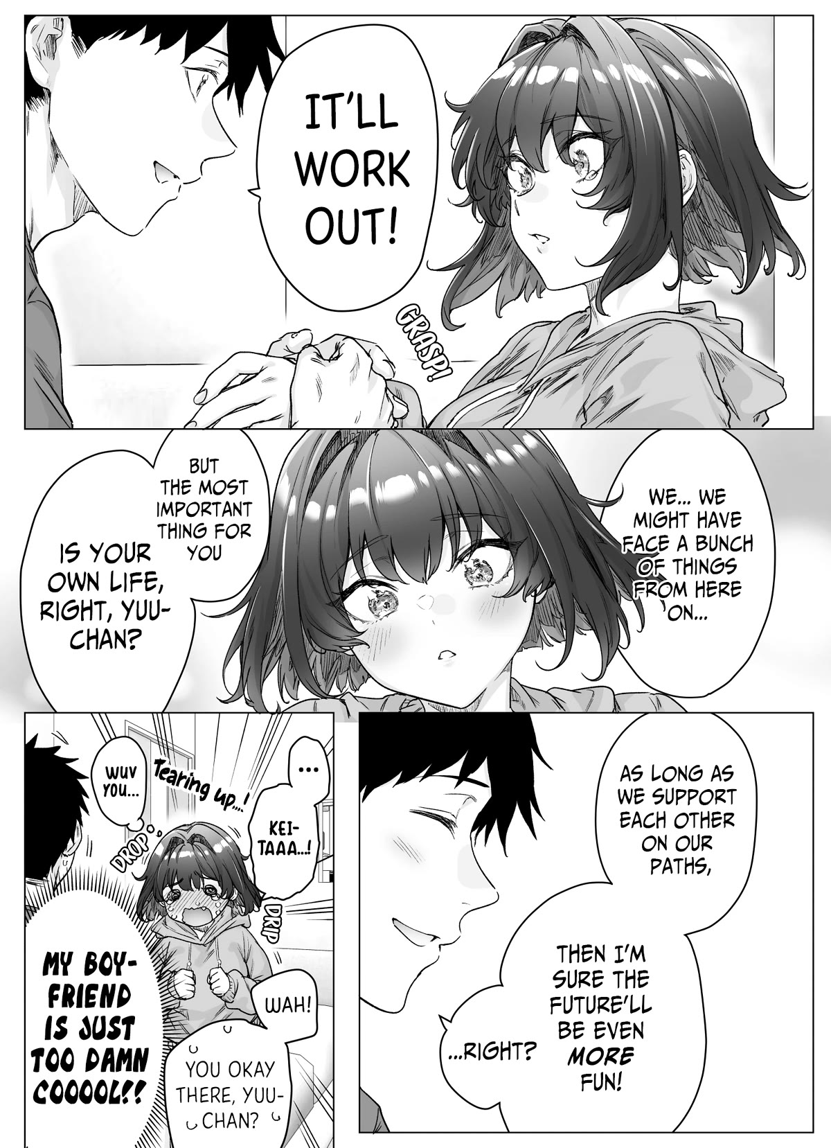 The Tsuntsuntsuntsuntsuntsuntsuntsuntsuntsuntsundere Girl Getting Less and Less Tsun Day by Day Chapter 97 page 2 - Chapter 97