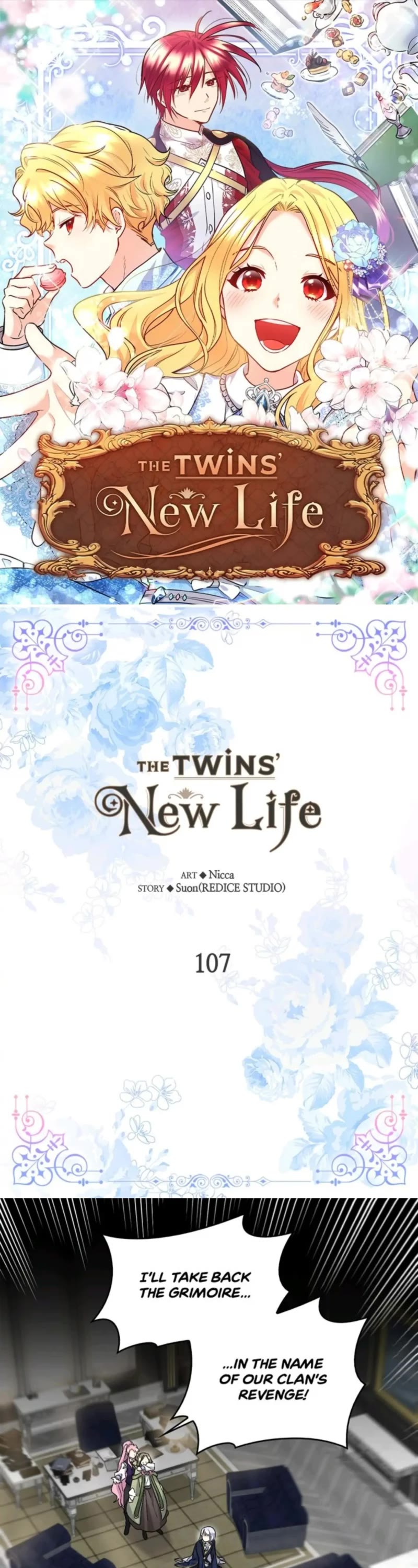 The Twin Siblings’ New Life Chapter 107 page 1 - Chapter 107