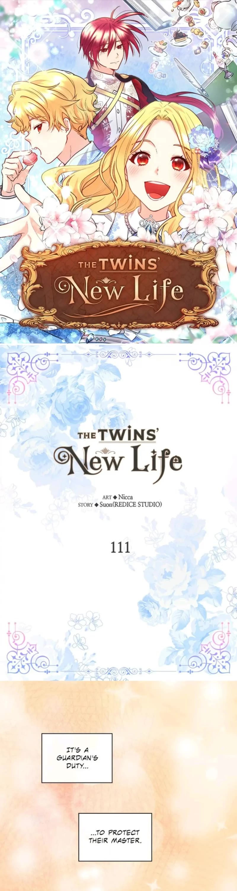 The Twin Siblings’ New Life Chapter 111 page 1 - Chapter 111